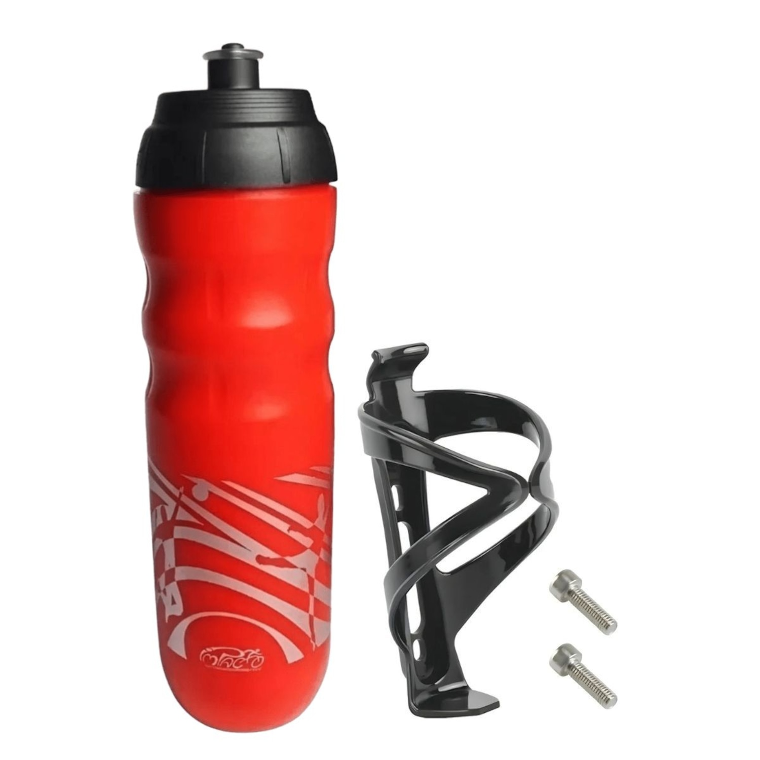 Caramanhola Térmica Água Bike com Suporte - 550 ml - Foto 1
