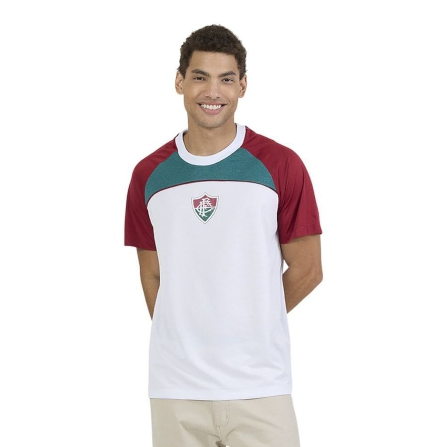 Camisa Braziline Fluminense Timbre Masculina - Foto 1