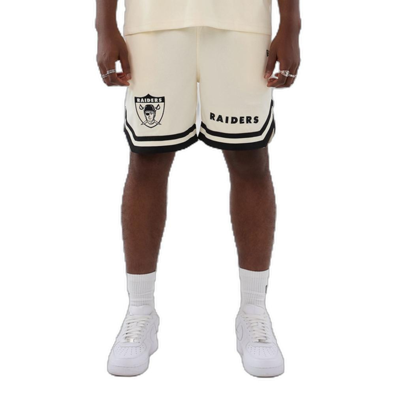 Bermuda New Era Lifestyle Oakland Raiders NFL Masculina - Foto 2