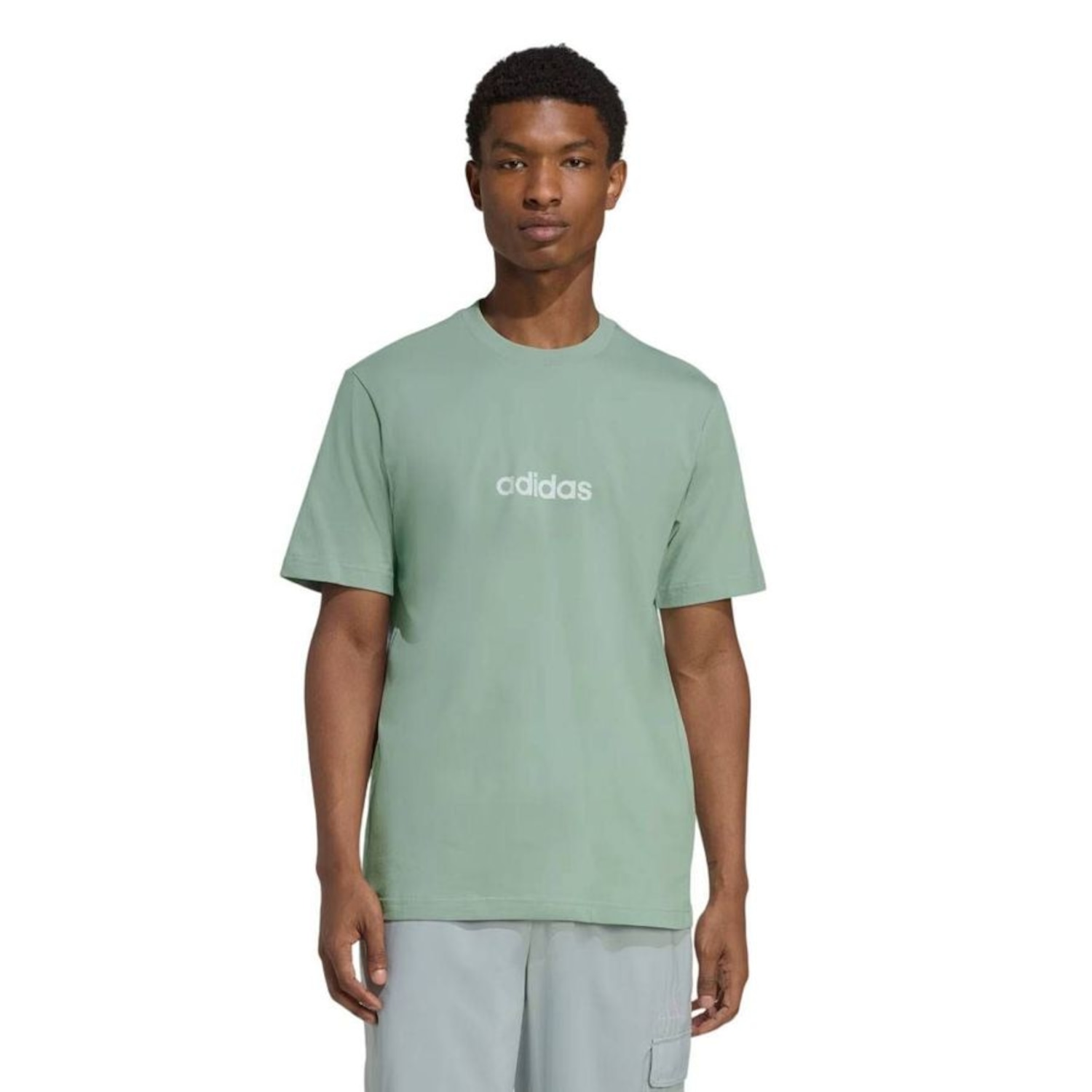 Camiseta Adidas Logo Linear Masculina - Foto 1