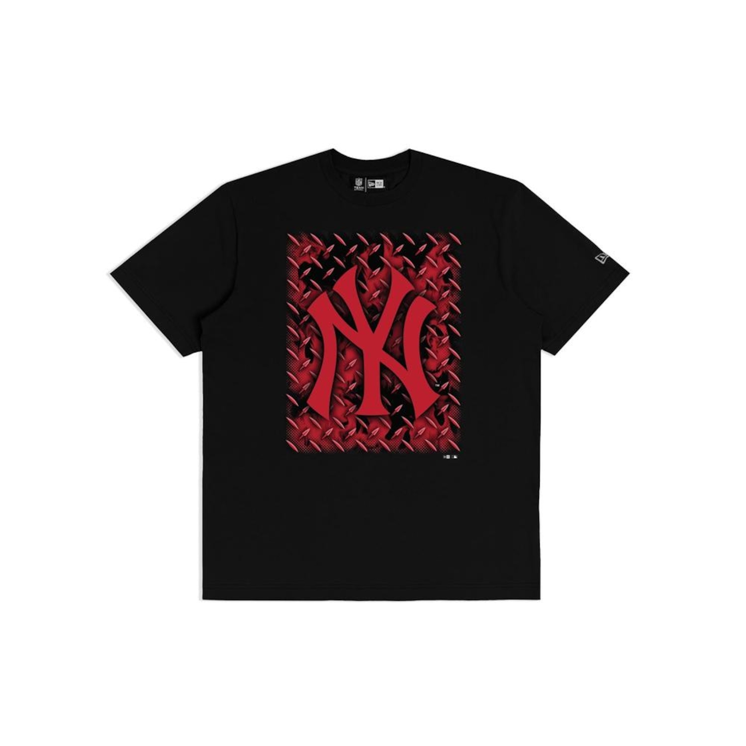 Camiseta New Era Regular New York Yankees MLB Masculina - Foto 1