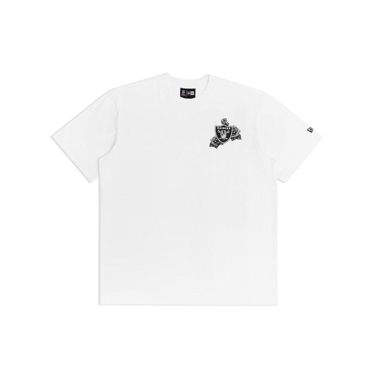Camiseta New Era Regular Las Vegas Raiders NFL Masculina - Foto 1