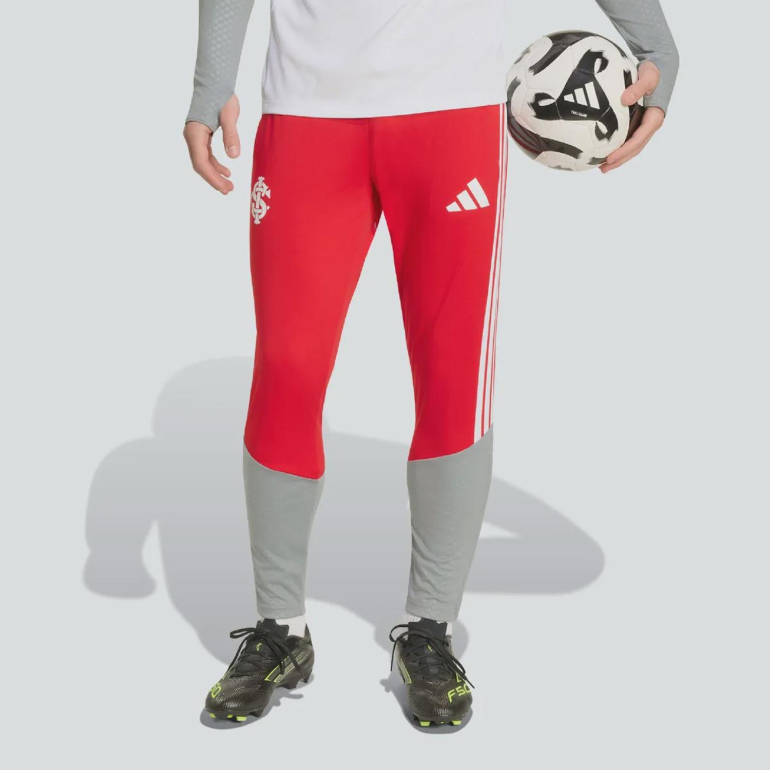 Calça do Internacional Treino e Viagem 26/27 Adidas Masculina - Foto 1