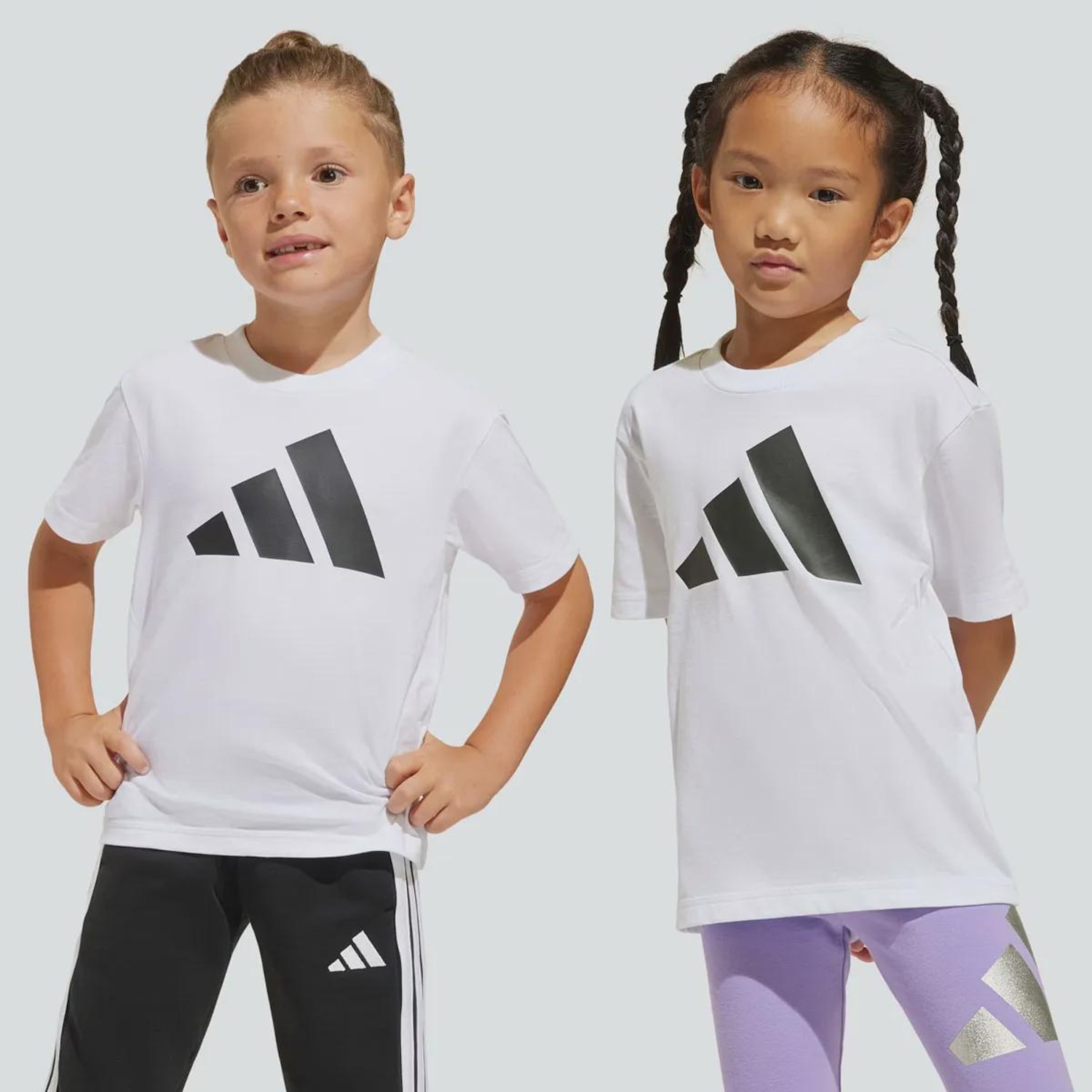 Camiseta adidas 160 LK Infantil - Foto 1