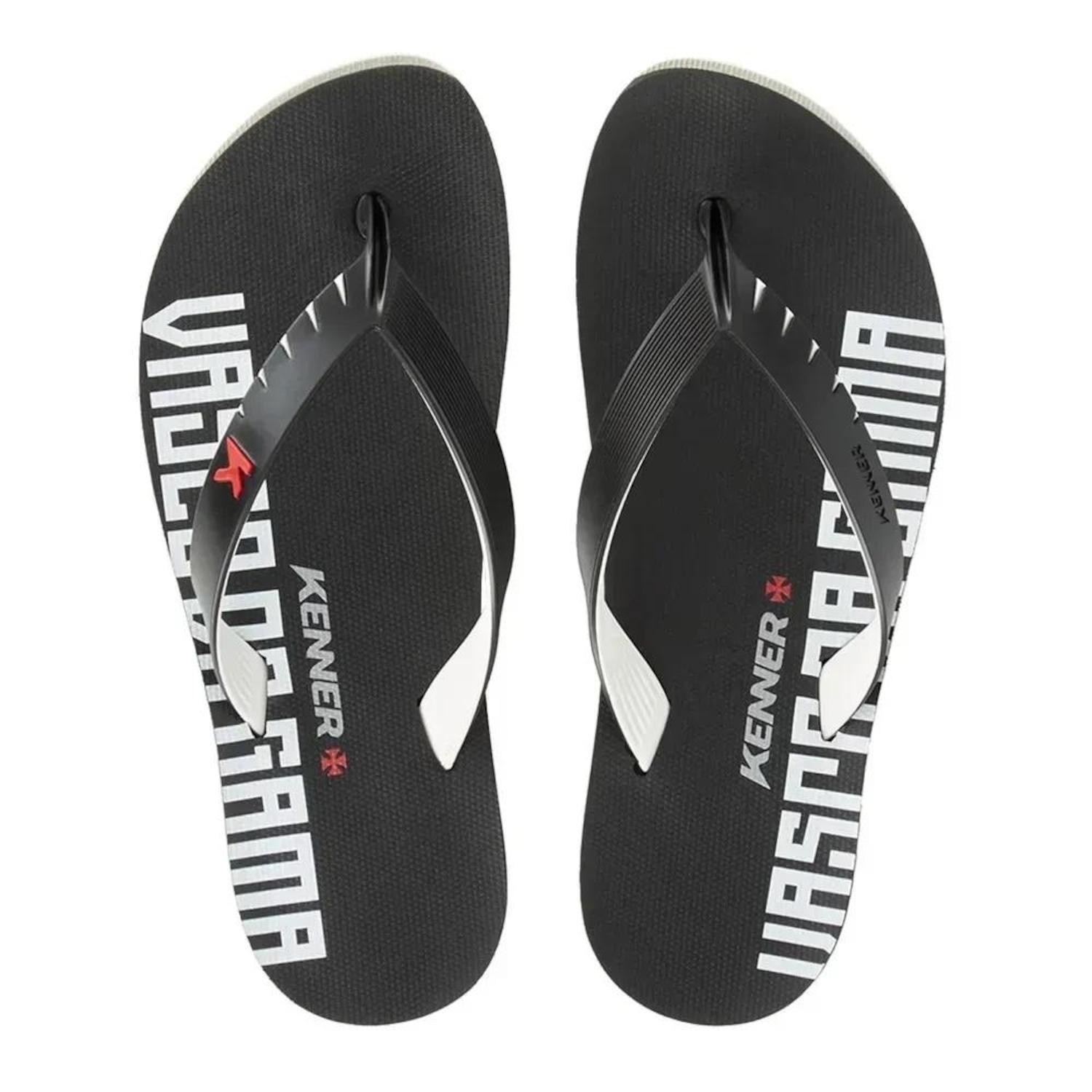 Chinelo Kenner Do Vasco Red Egh Masculino - Foto 1