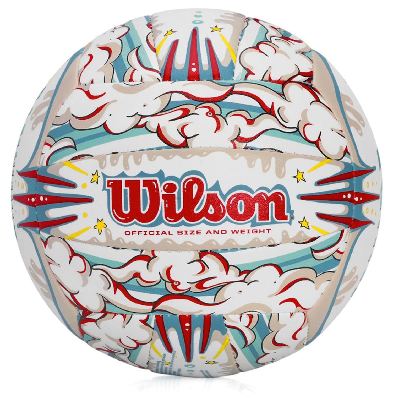 Bola de Vôlei Wilson Graffiti Peace - Foto 1