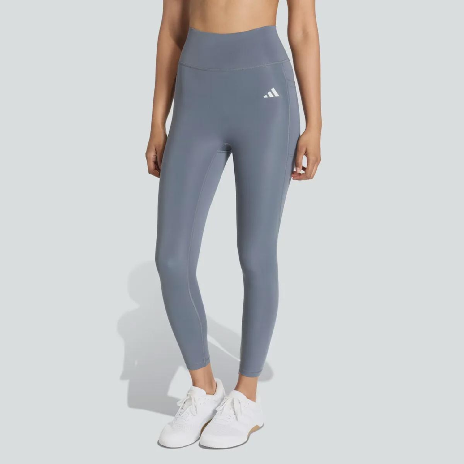 Calça Legging adidas OPT POW ESS 7/8 Feminina - Foto 1