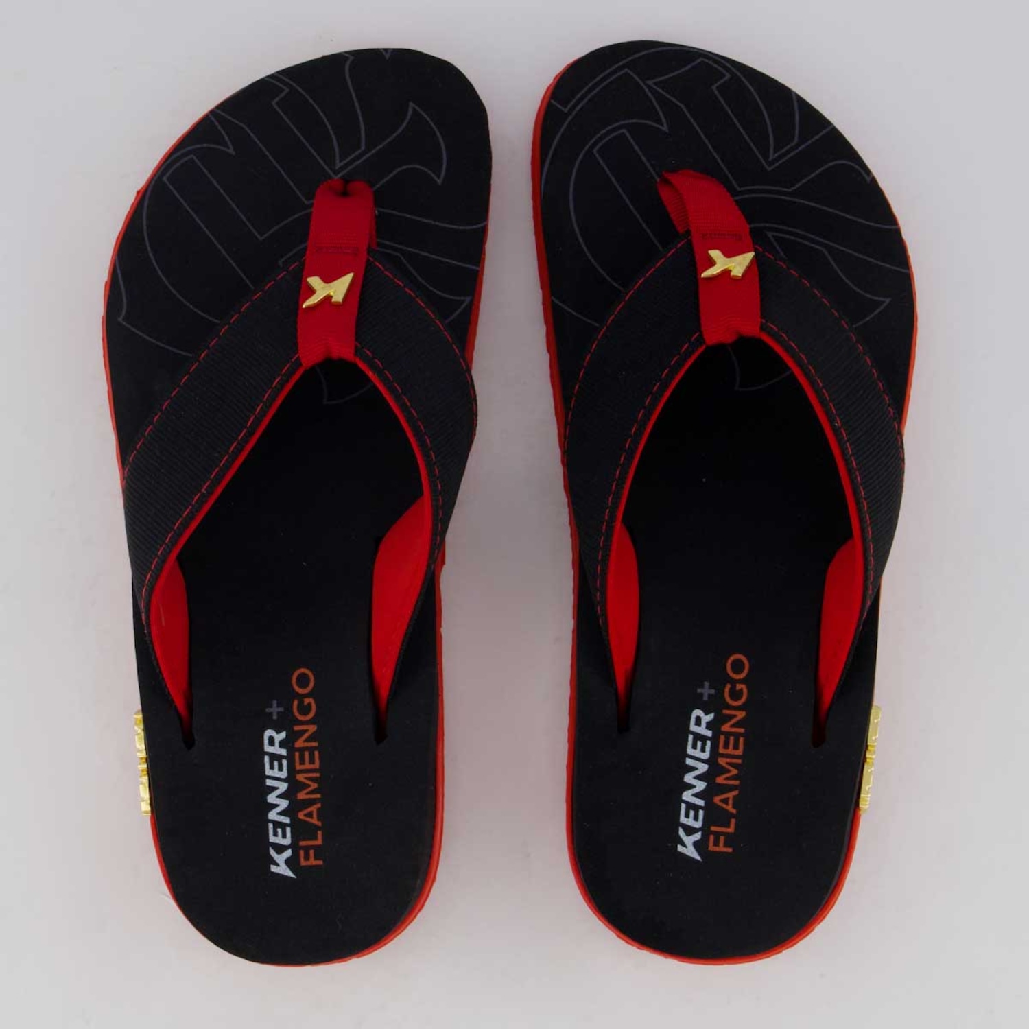 Chinelo Kenner Kivah Flamengo Unissex - Foto 1