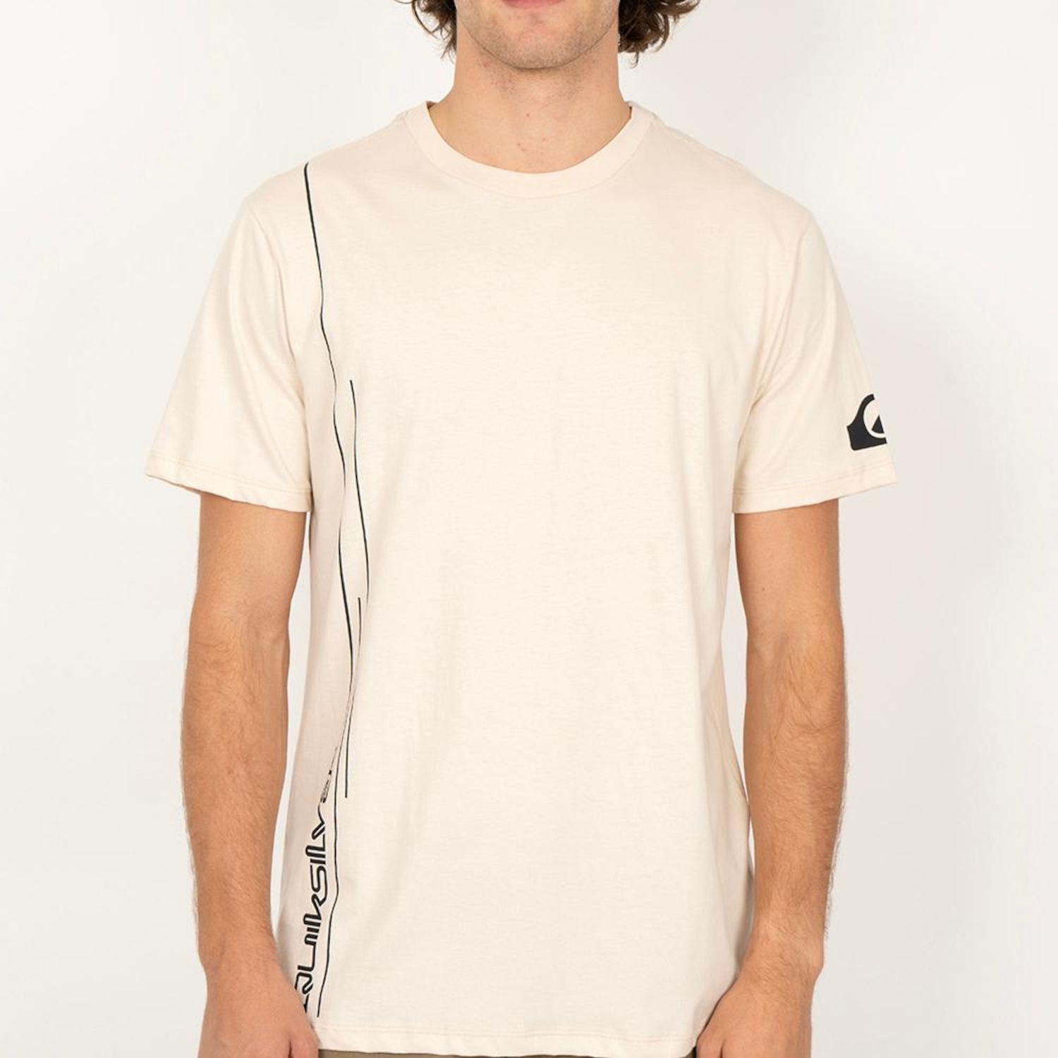 Camiseta Quiksilver New Lines Masculina - Foto 1