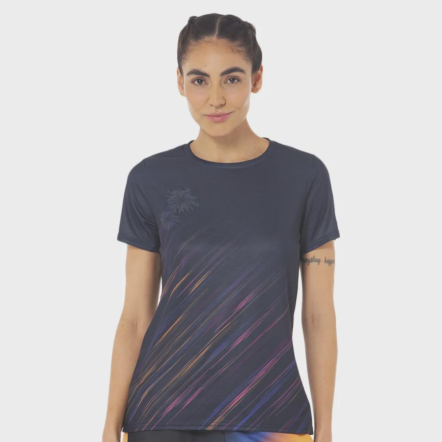 Camiseta Mizuno Core Graphic Feminina - Foto 1
