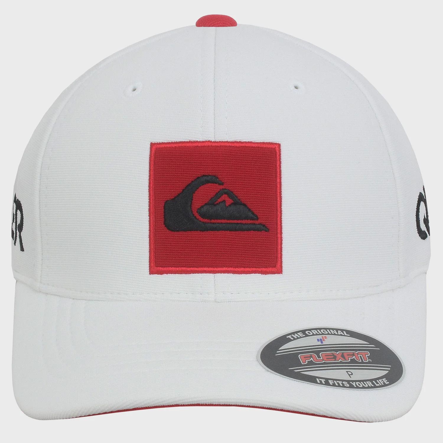 Boné Quiksilver Emb Square White Importado Masculino - Foto 3