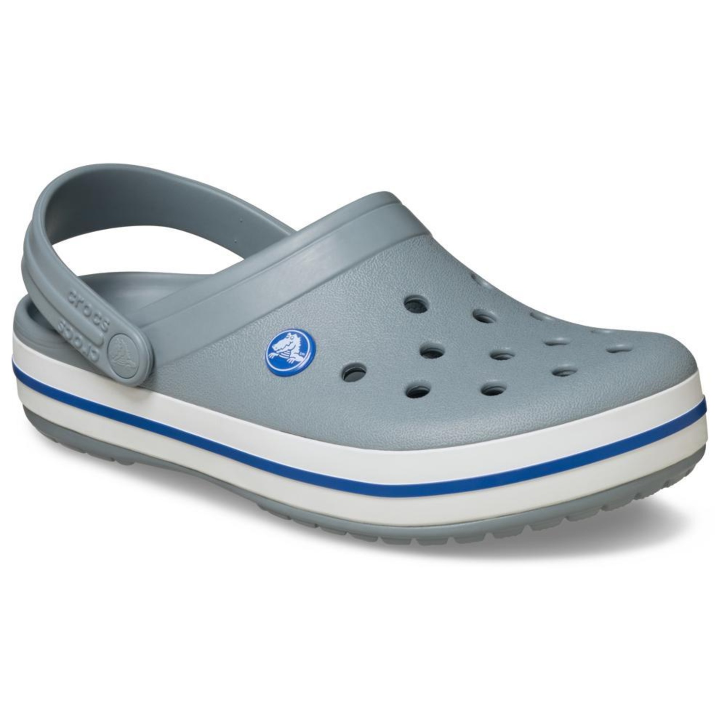 Sandália Crocs Crocband Clog Concrete - Unissex - Foto 2