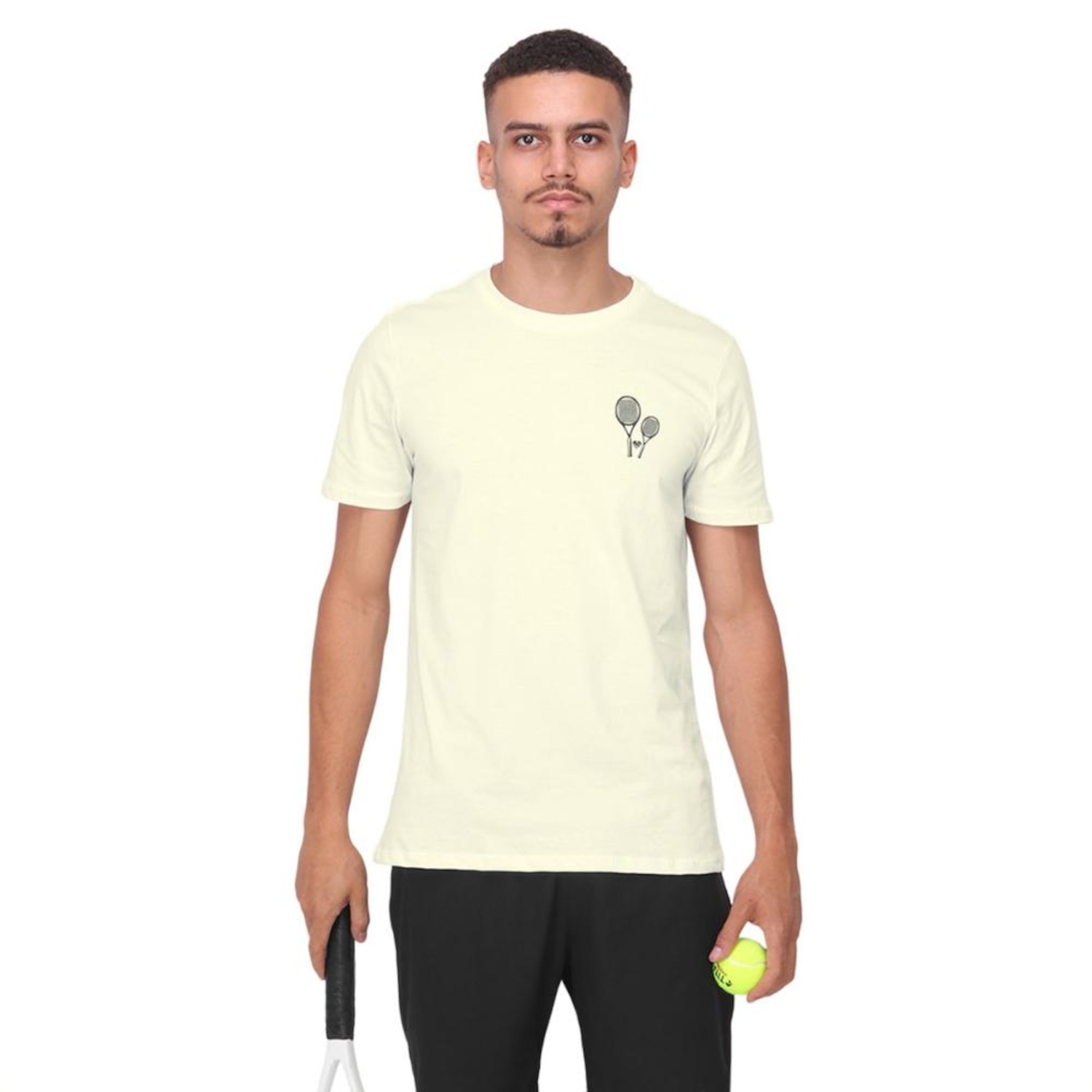 Camiseta Titan Raquete Dupla Masculina - Foto 2