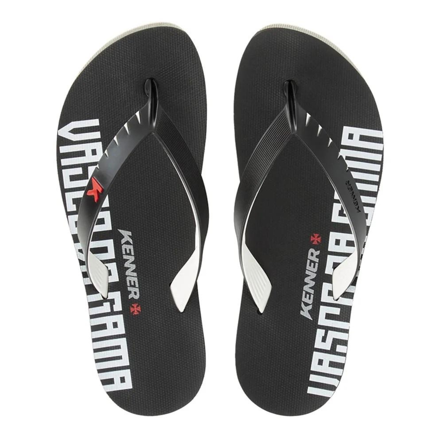 Chinelo do Vasco Kenner Red Egh Masculino - Foto 1