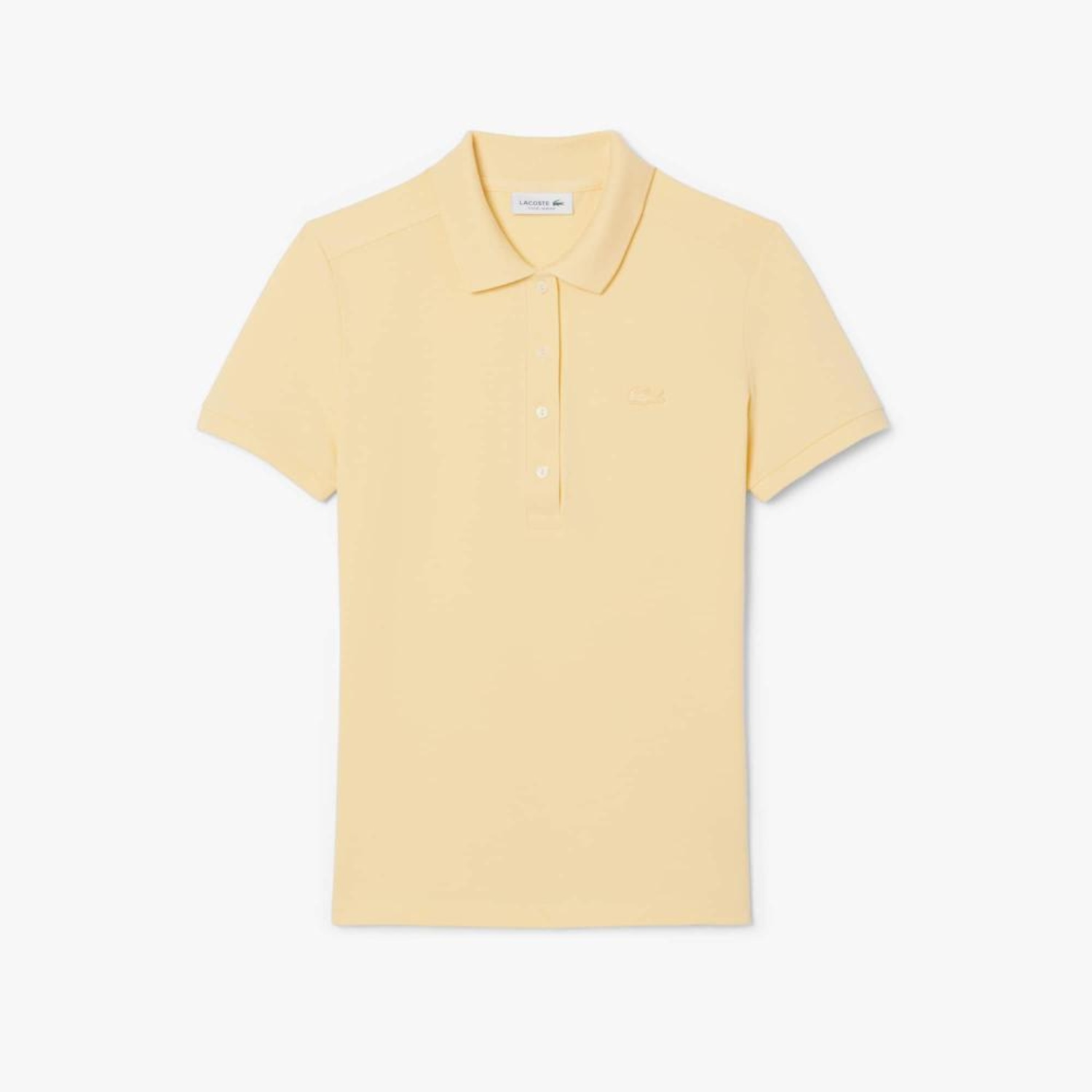 Camiseta Polo Lacoste L.12.D Slim Feminina – O Clássico com Stretch e Flexibilidade - Foto 4