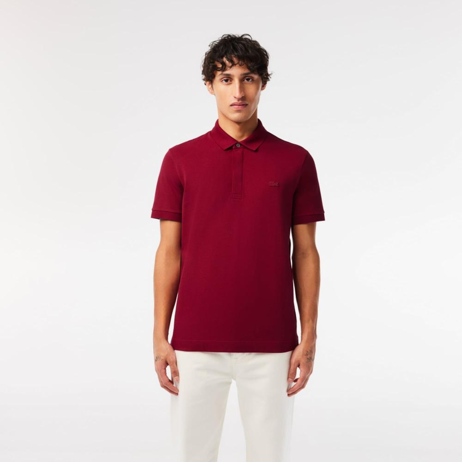Camiseta Polo Paris Lacoste Masculina – A Versão Urbana e Sofisticada do Ícone - Foto 1