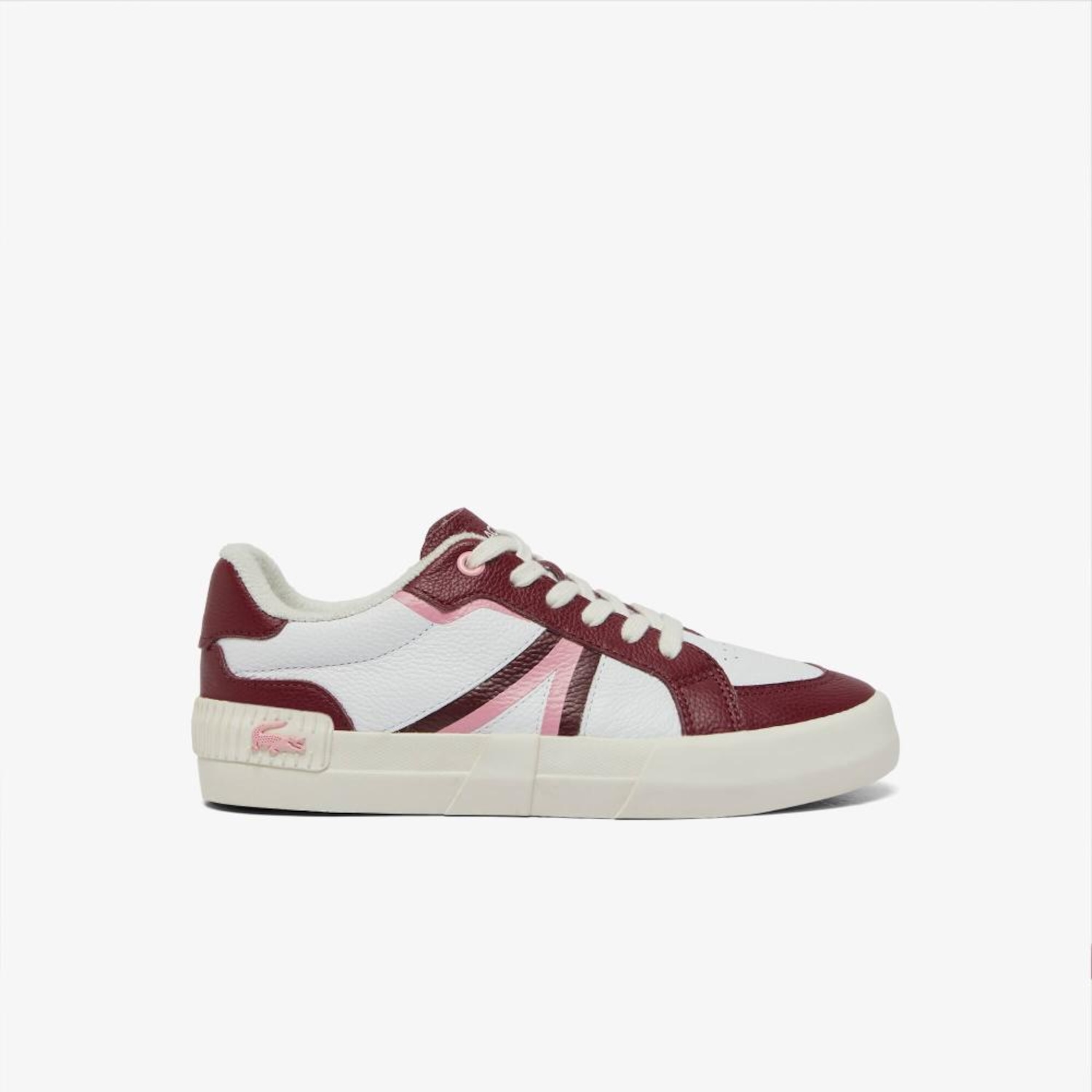 Tênis Lacoste Feminino L004 de Couro - Foto 1