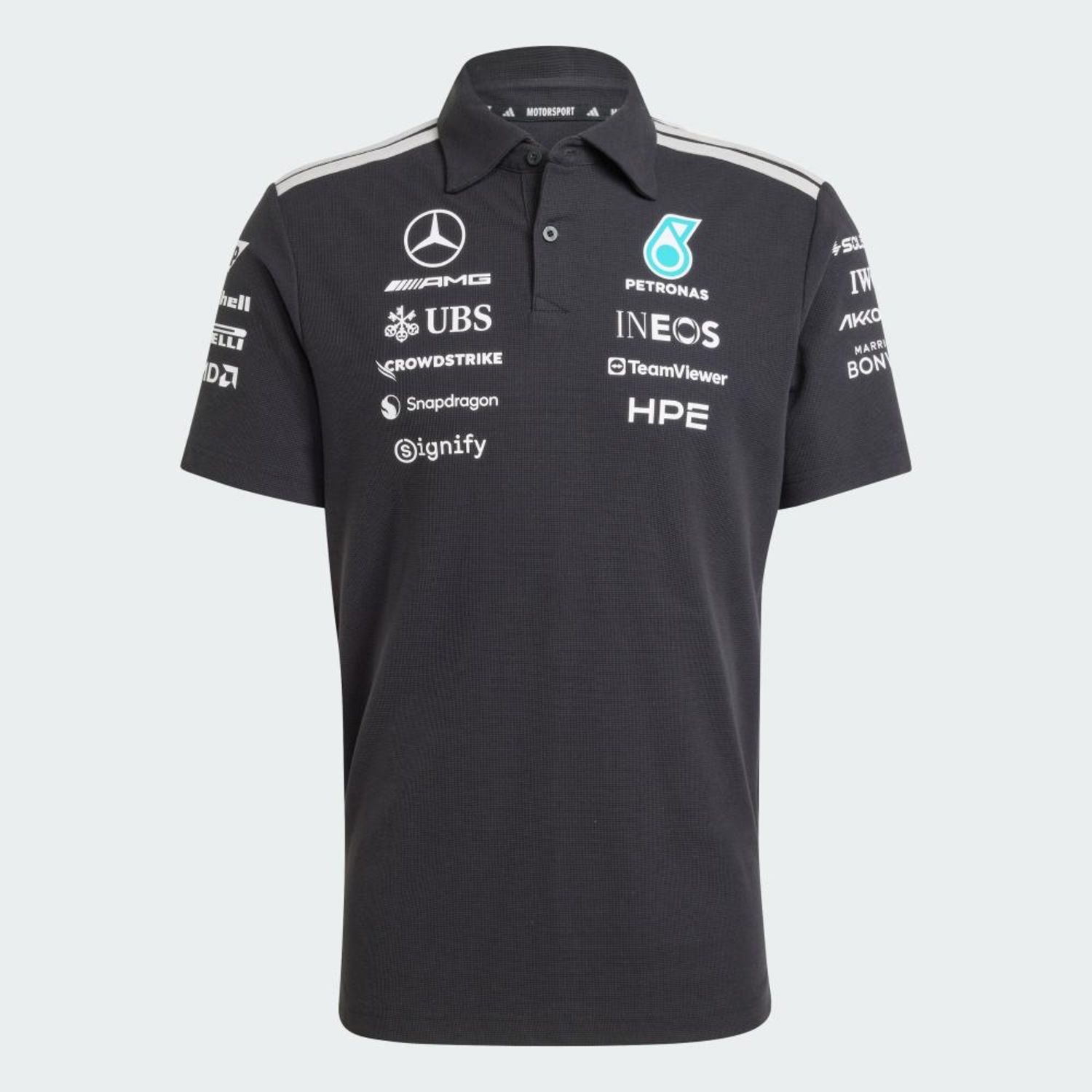 Camisa Polo adidas Mercedes - Amg Petronas F1 Team Engineers Masculina - Foto 2