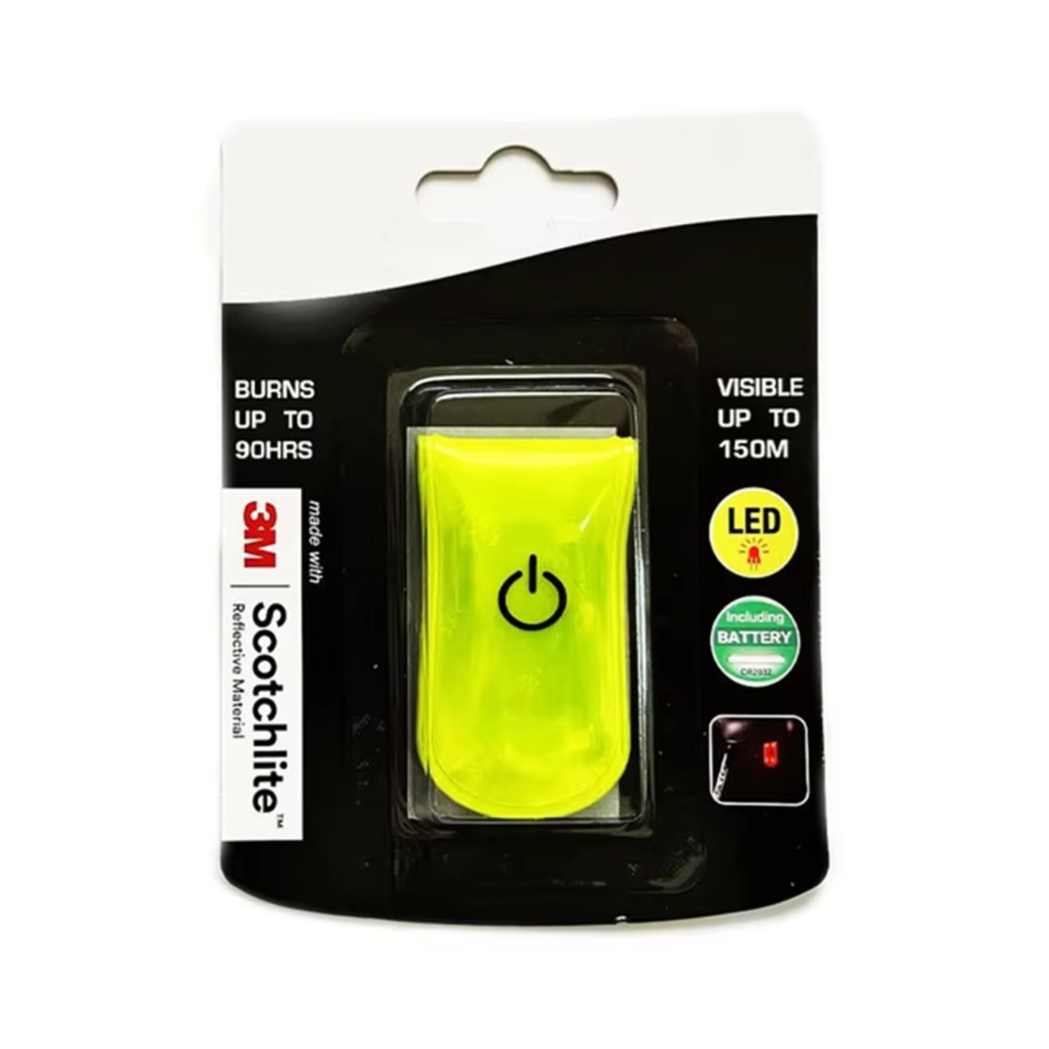 Clipe Led Esportivo Magnético Gold Sports Salzmann – Feito com 3M Scotchlite - Foto 1