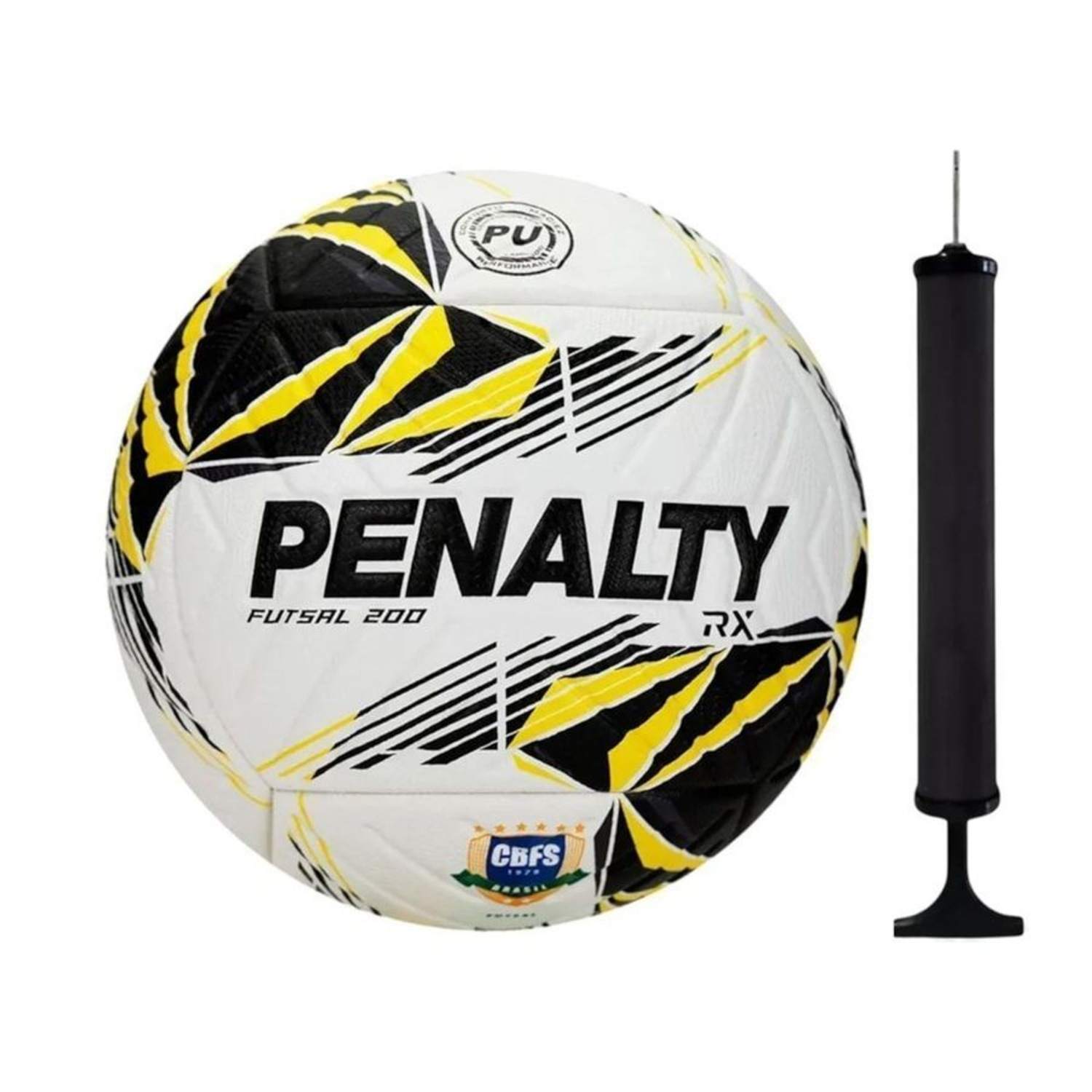 Kit Bola Futsal Penalty RX 200 XXVI + Bomba de Ar - Foto 1