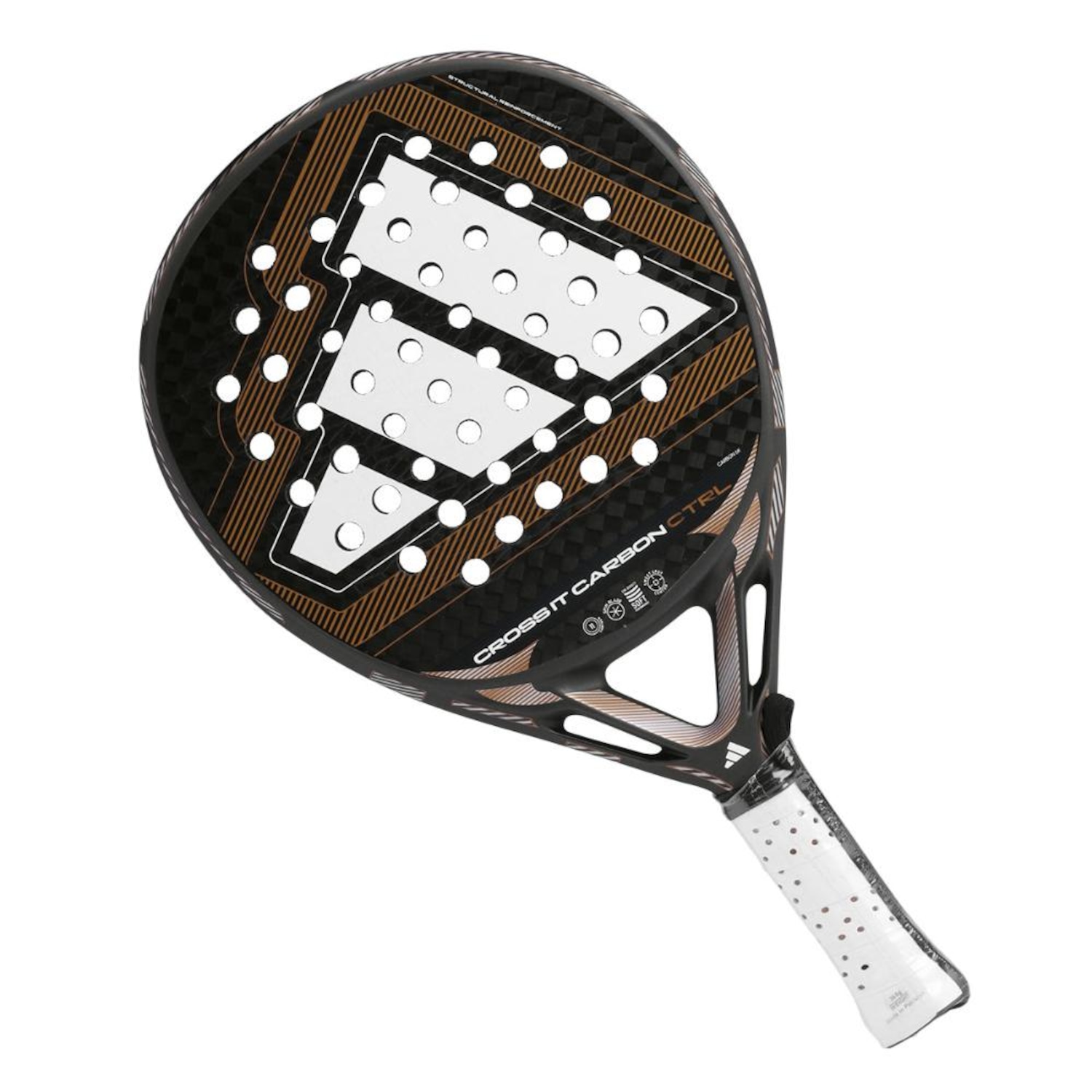 Raquete de Padel adidas Crossit Carbon Ctrl 2026 - Foto 1
