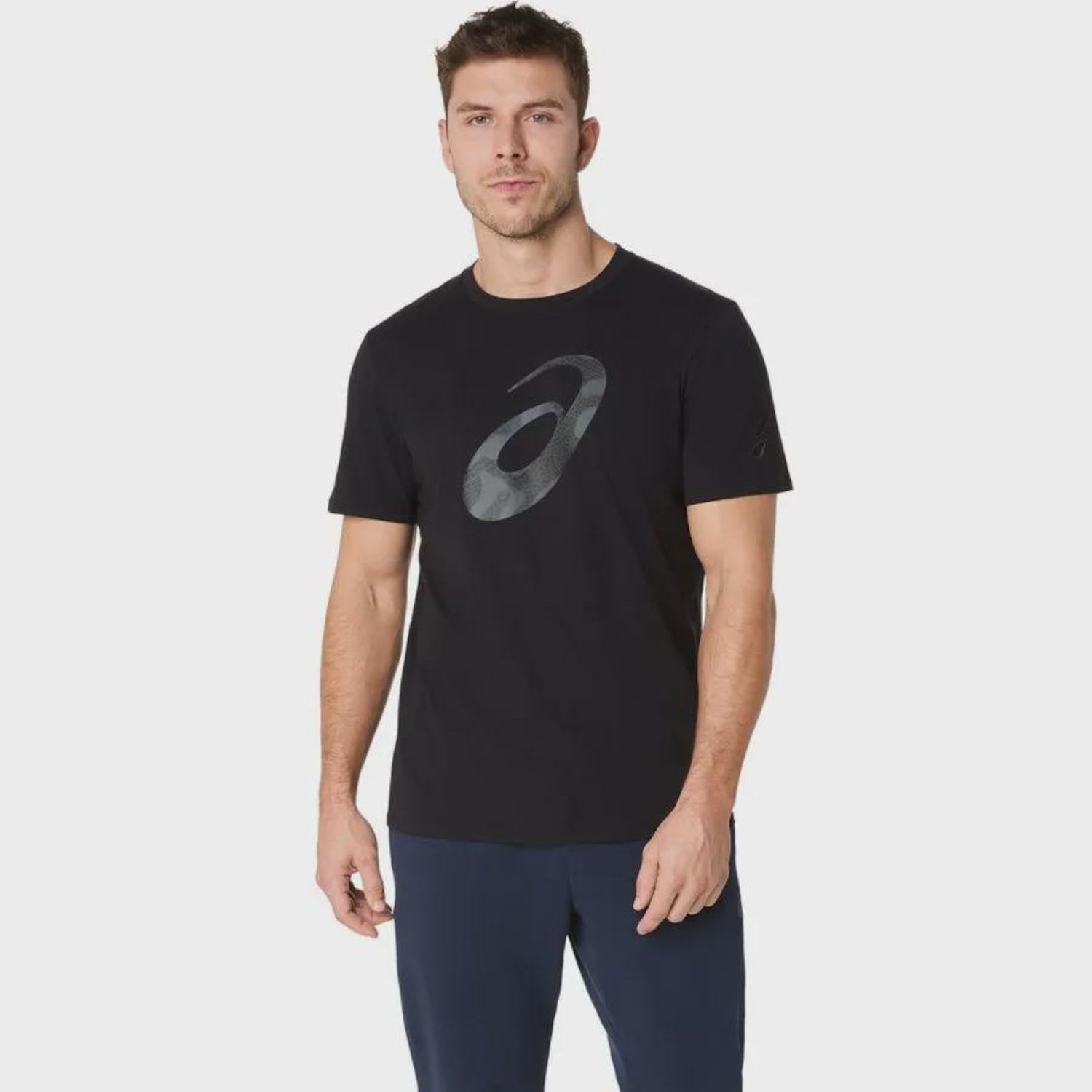 Camiseta ASICS Spiral Logo Graphic Masculino - Foto 1