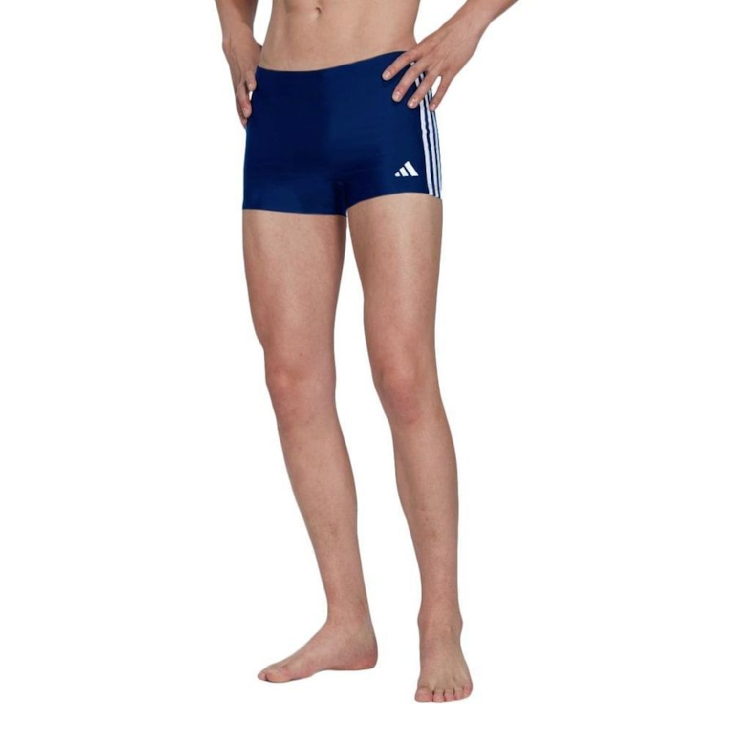 Sunga Boxer Adidas 3 Stripes Masculina - Foto 1