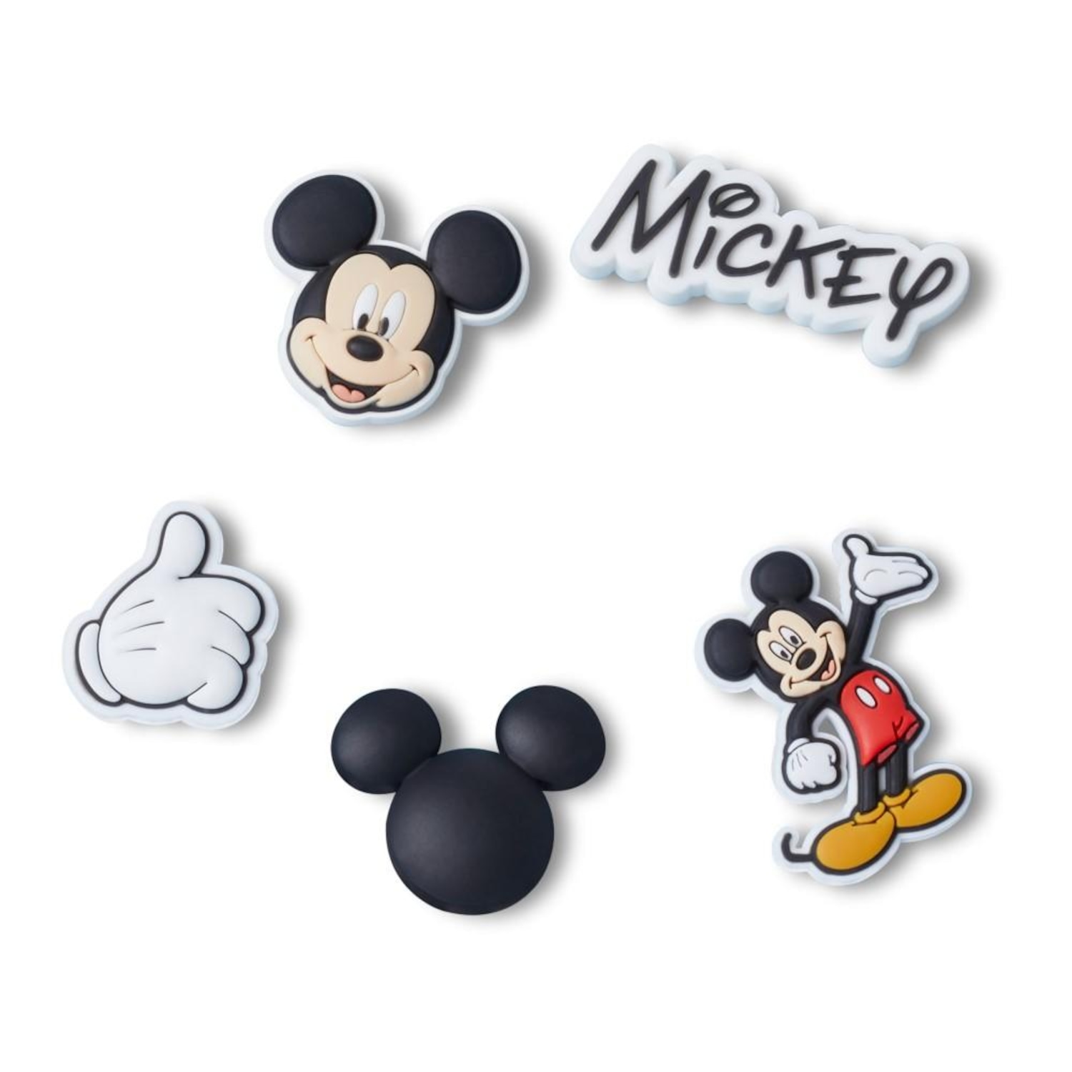 Kit Jibbitz Mickey Pack com 5 Peças - Foto 1