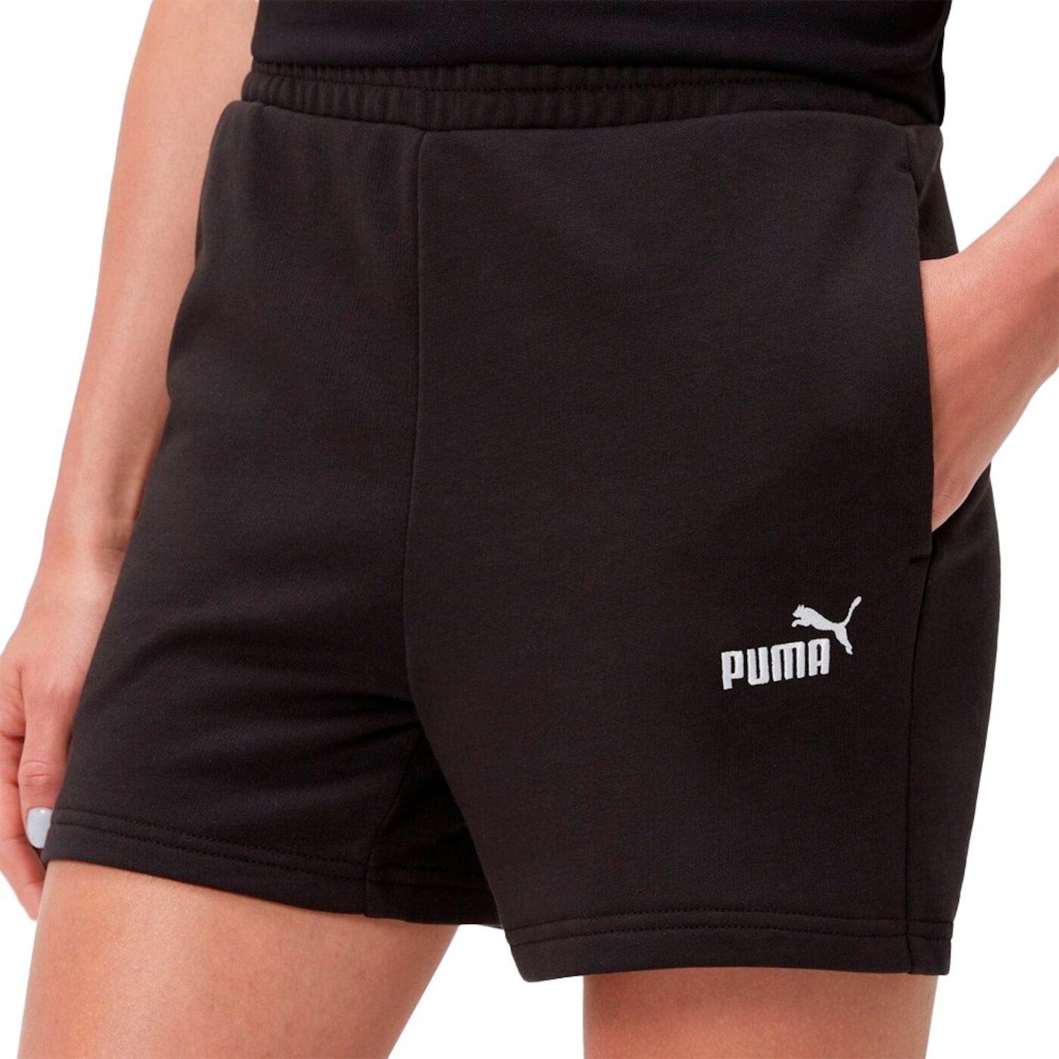 Shorts Puma Ess No. 1 Logo Feminino - Foto 3