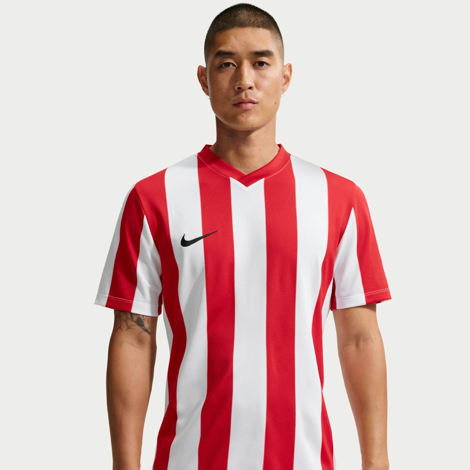 Camisa Dri-FIT Nike Striped Masculina - Foto 1