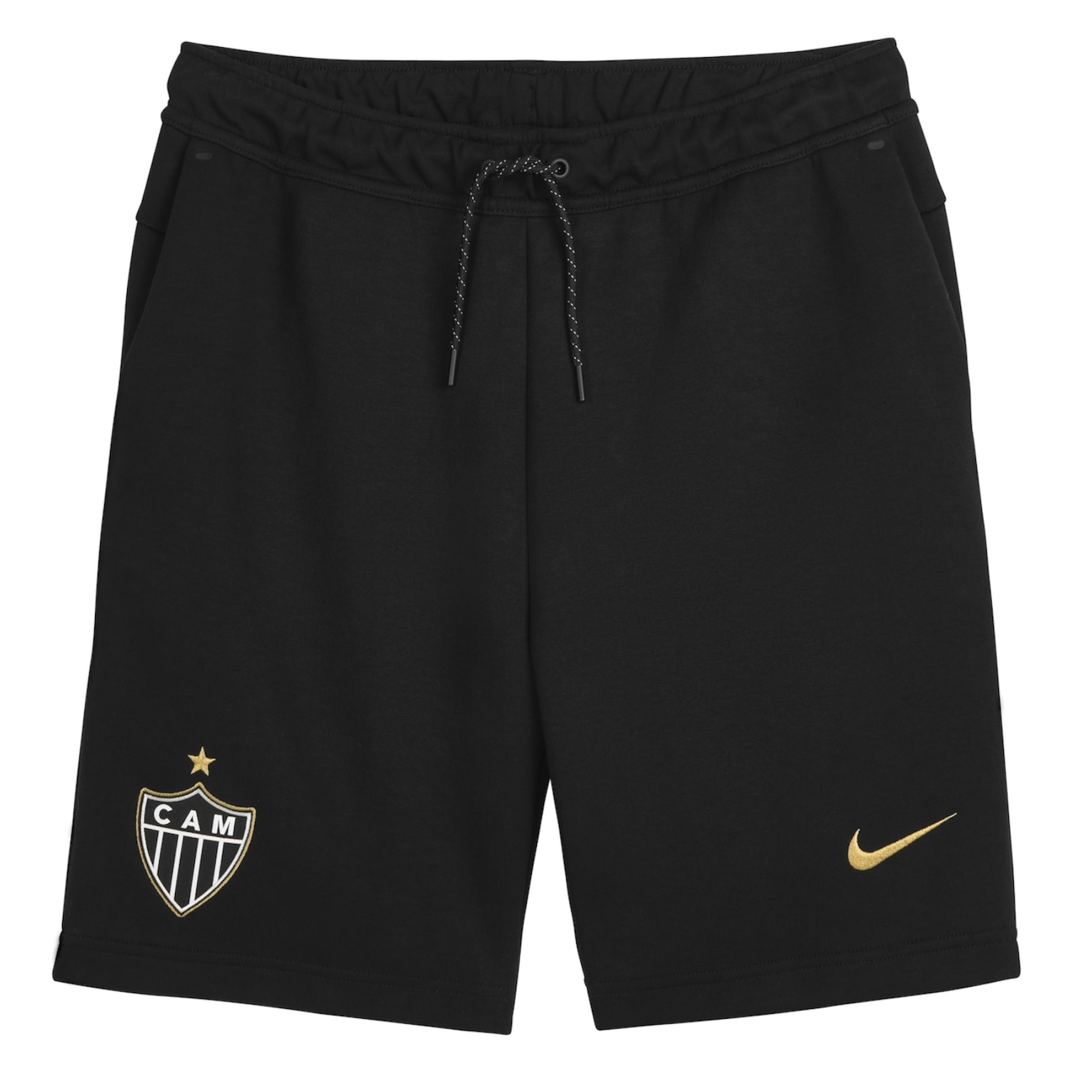Shorts Atlético Mineiro Nike Sportswear Tech Fleece Masculino - Foto 3