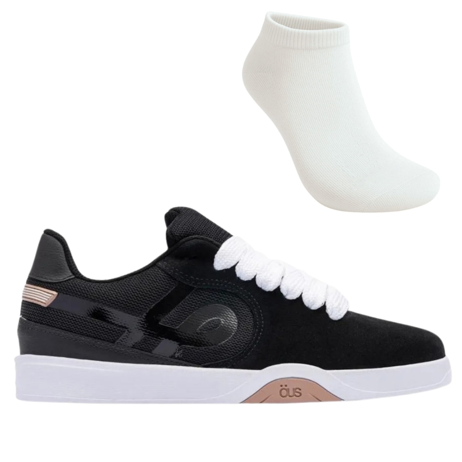 Kit Tênis Öus Imi Série X E Meia - Masculino - Foto 1