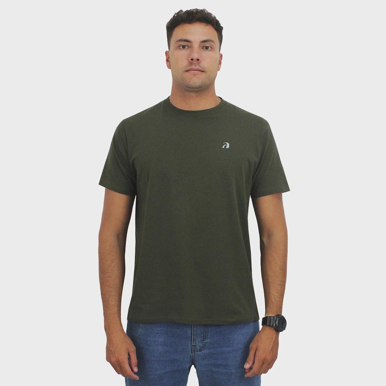 Camiseta Surf Alive Premium Mini Logo - Masculina - Foto 1
