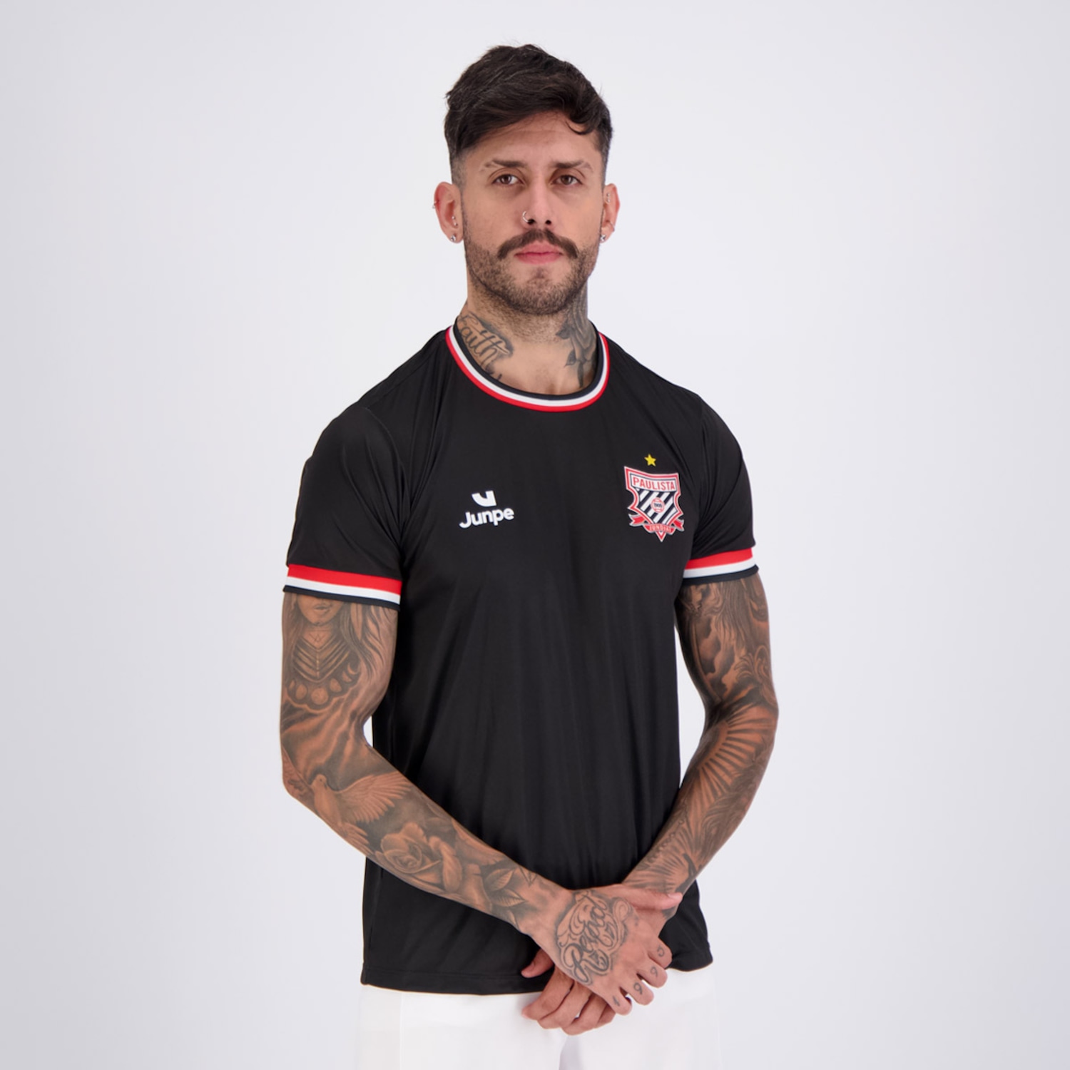Camisa Junpe Paulista de Jundiaí Concentração 2026 Masculina - Foto 2