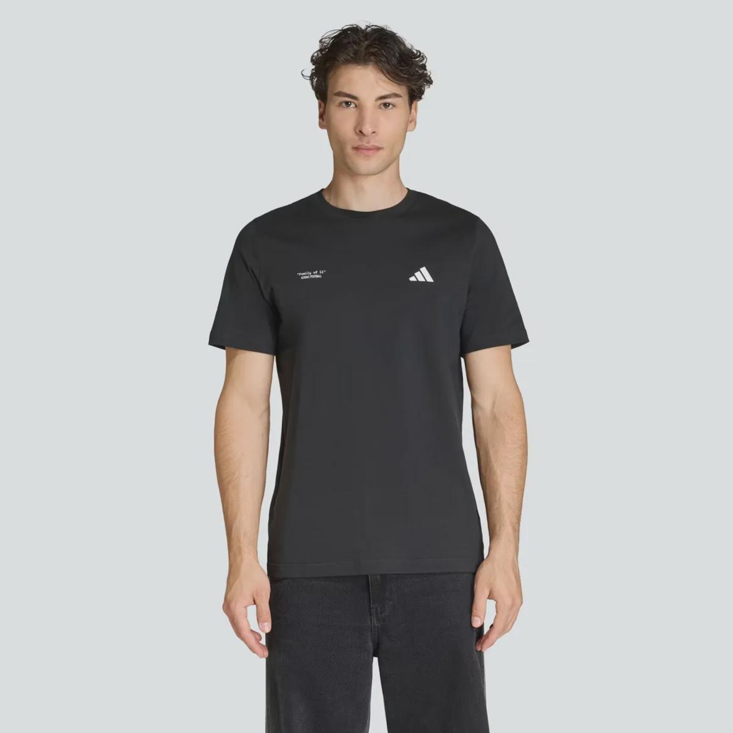 Camiseta adidas FTB Slogan G T Masculina - Foto 1