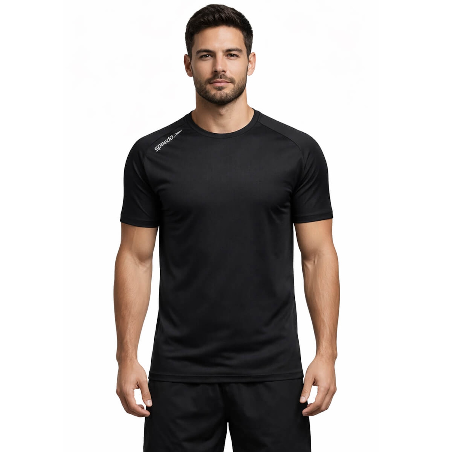 Kit 3 Camisetas Dry Fit Raglan Speedo Masculina - Foto 3