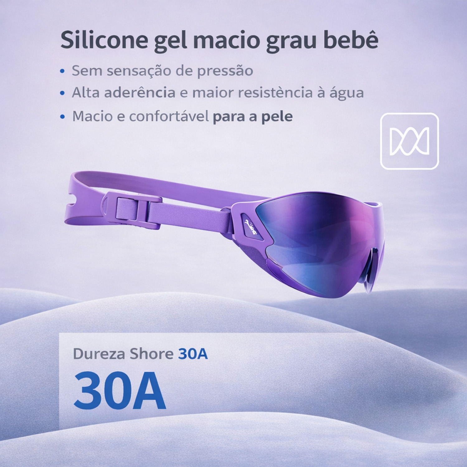 Óculos de Natação Gold Sports Fashion II 10.0 - Espelhado Polarizado - Foto 3