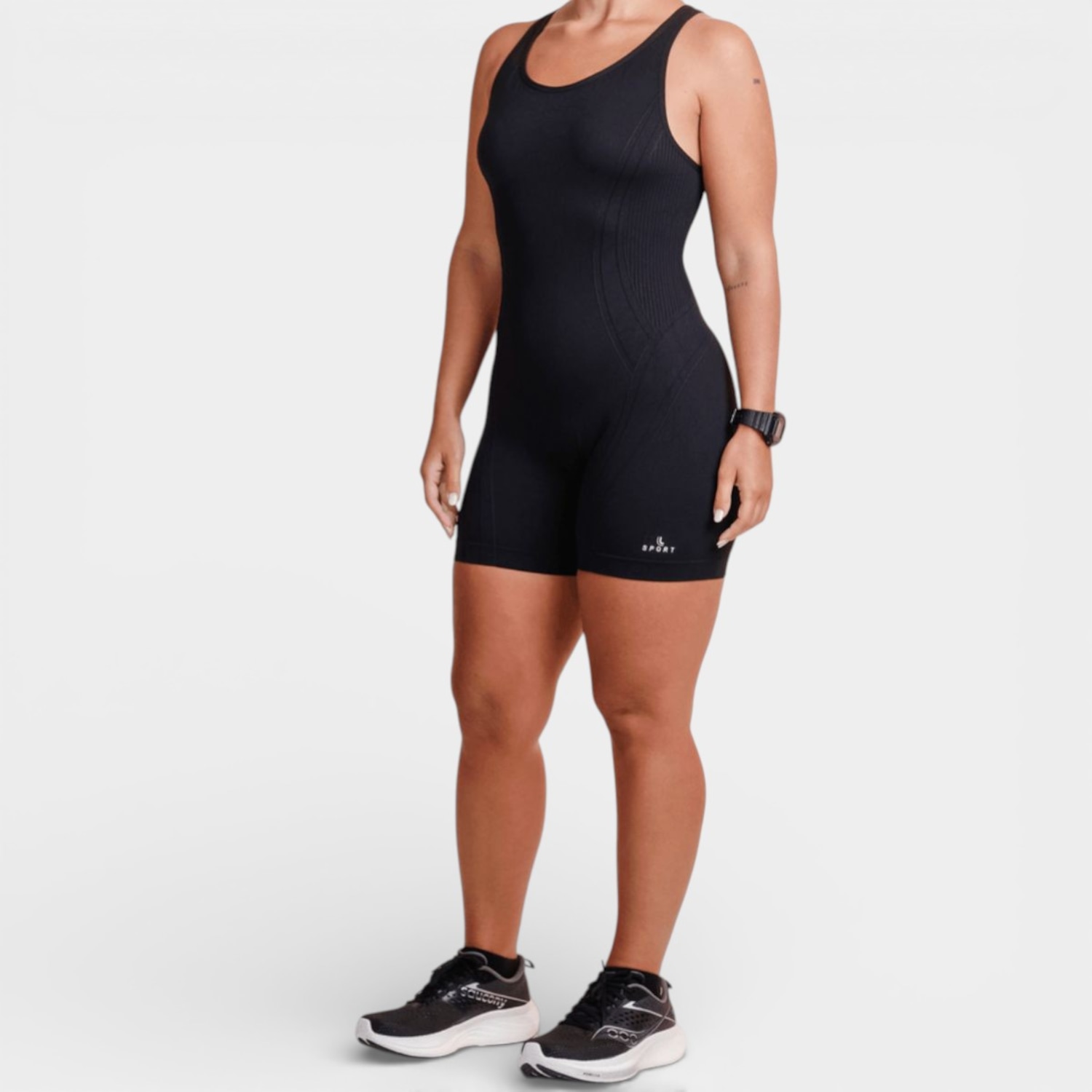 Macaquinho Legging Lupo LSport Max Feminina - Foto 1