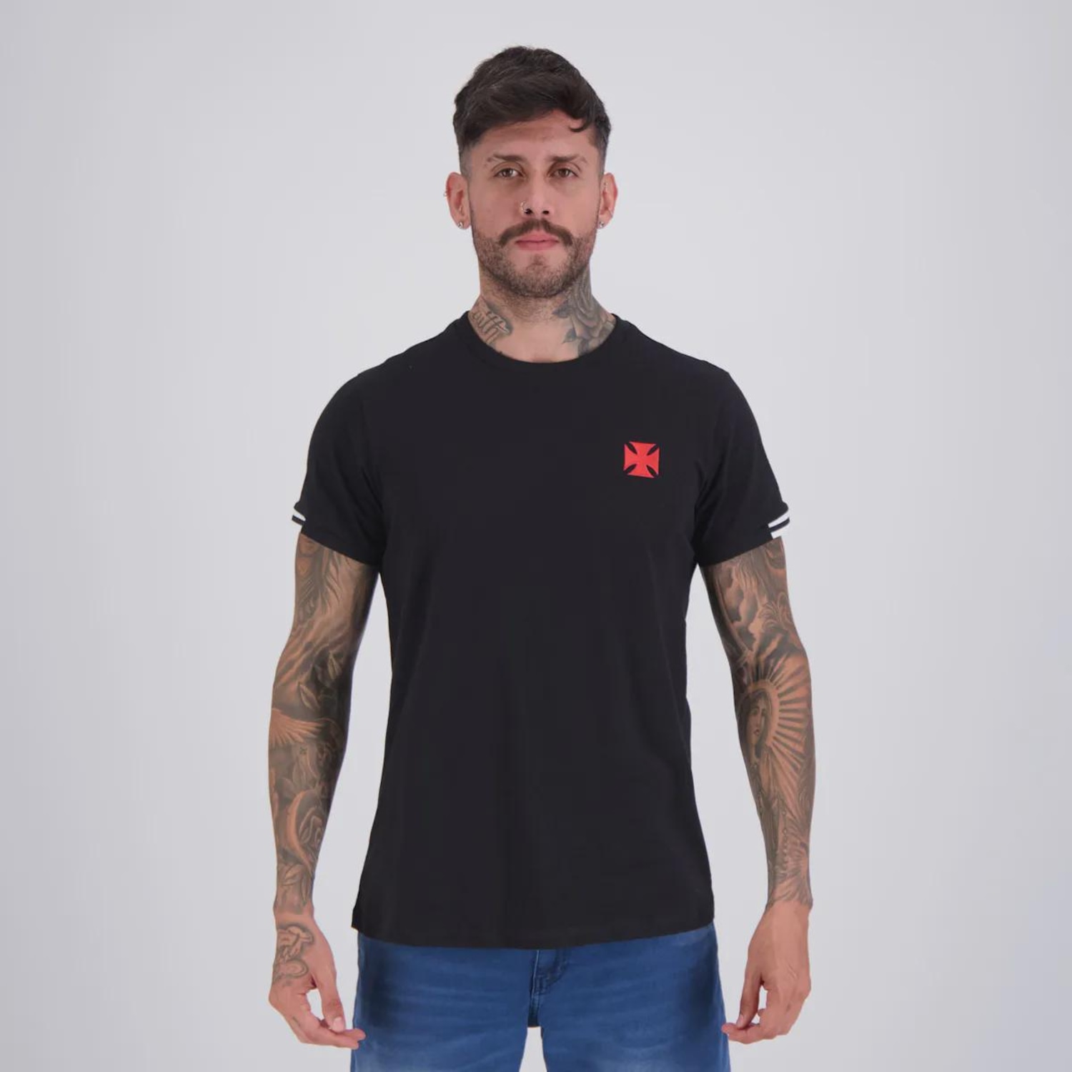 Camisa Vasco Tom Masculina - Foto 1