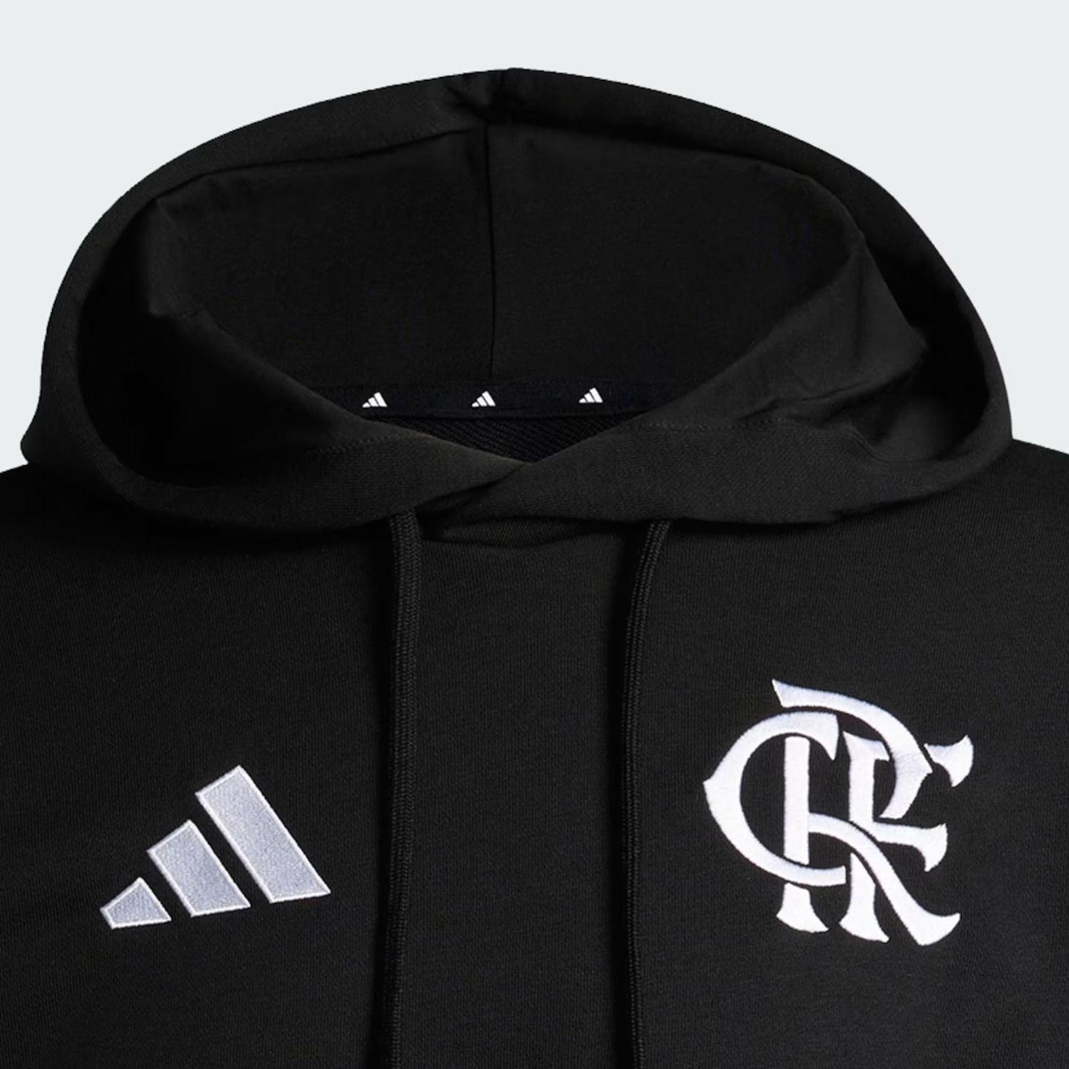 Blusão Moletom adidas Flamengo DNA Masculino - Foto 3