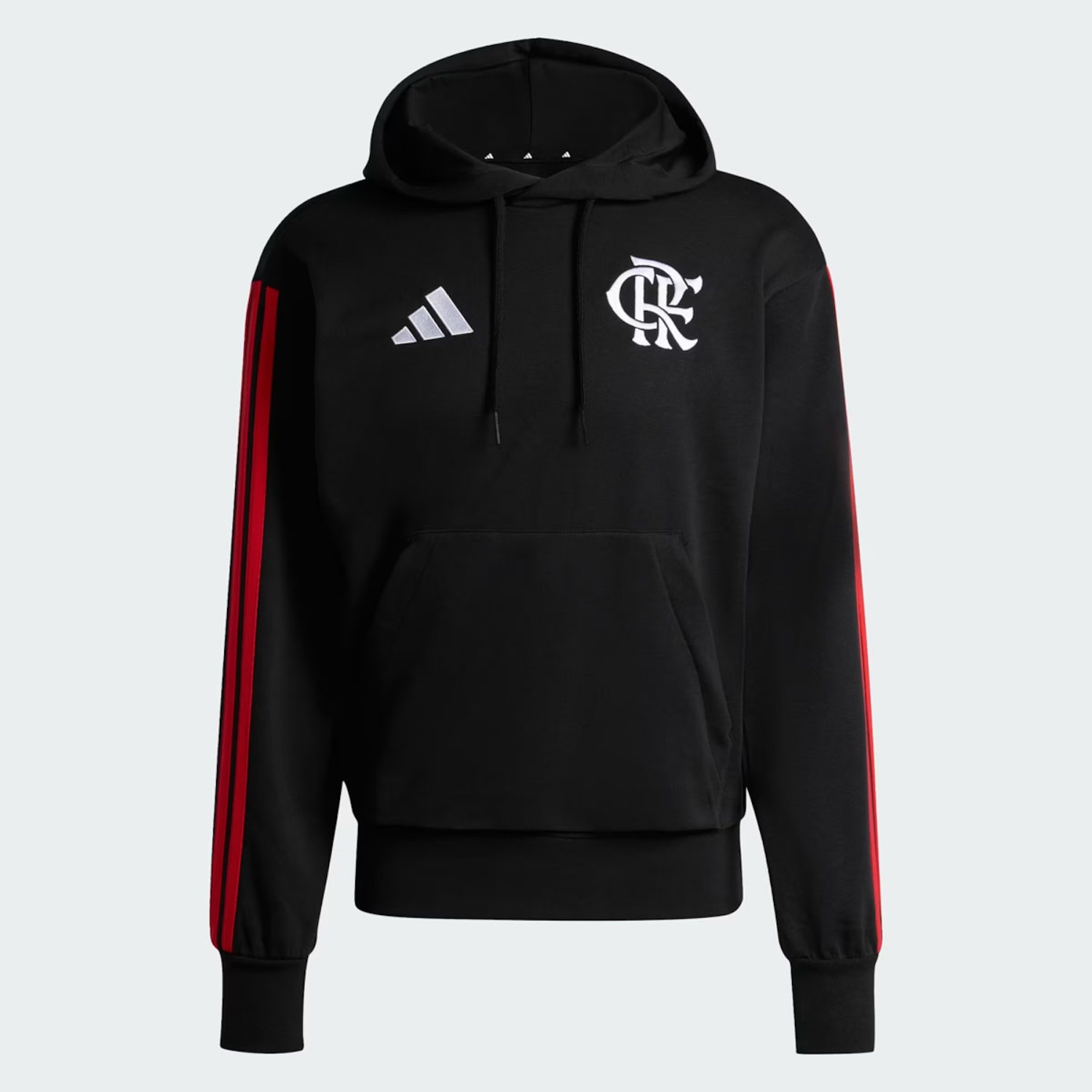 Blusão Moletom adidas Flamengo DNA Masculino - Foto 4