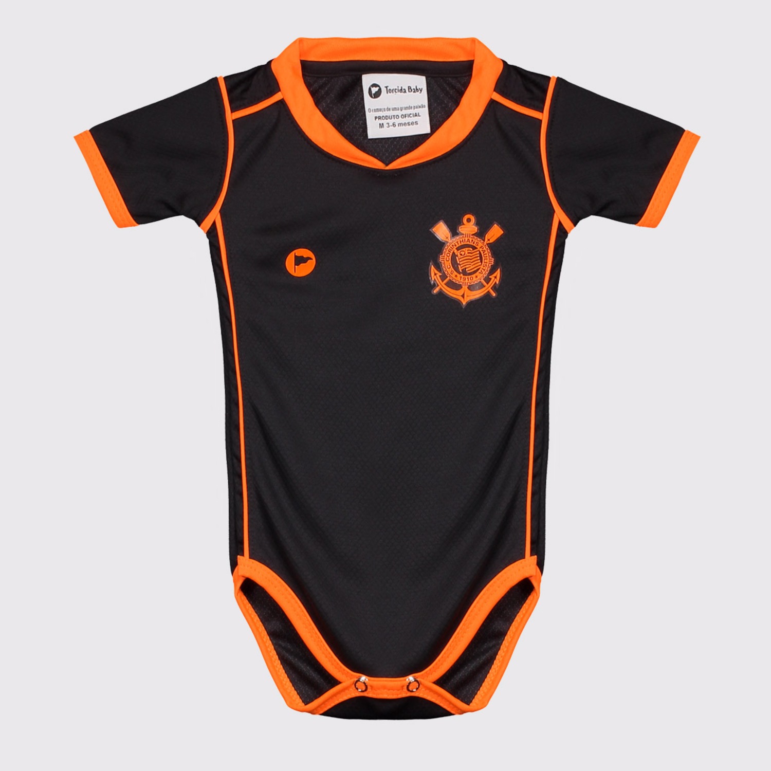 Body Corinthians Premium Infantil - Foto 1