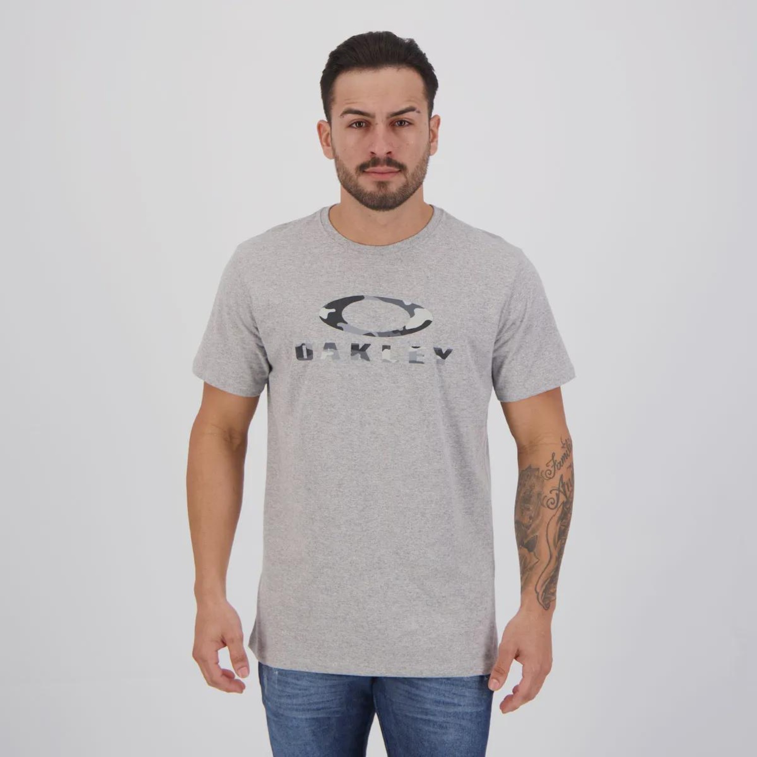 Camiseta Oakley O Bark SS Masculina - Foto 1