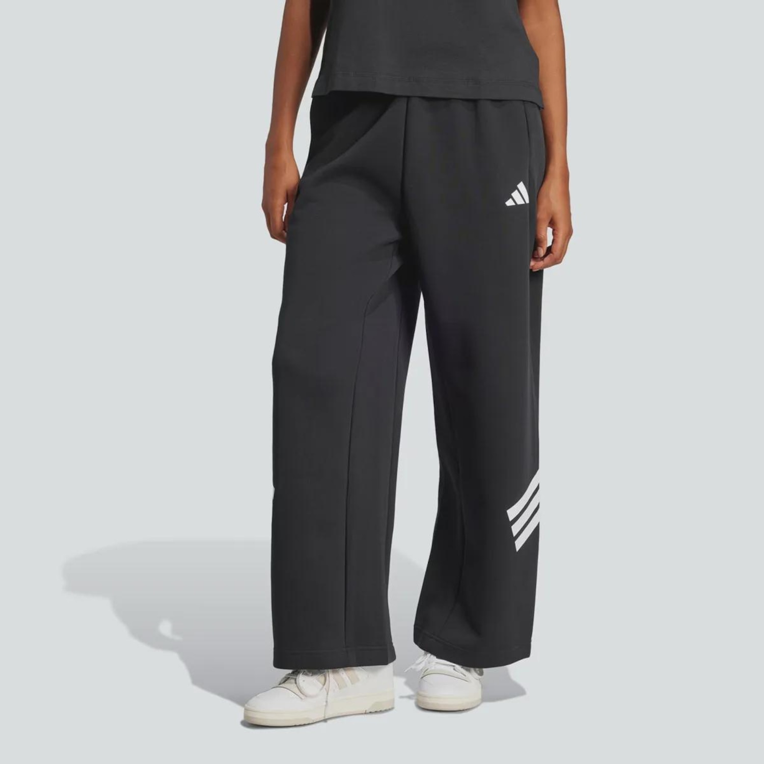 Calça adidas Future Icon 3 Listras Feminina - Foto 1