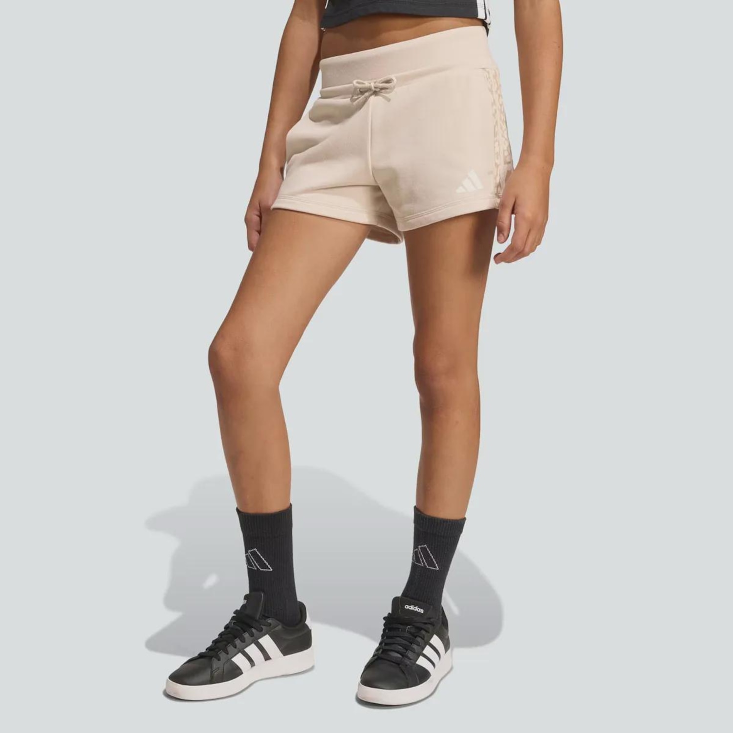 Shorts adidas 3 Stripes AN FT Infantil - Foto 1