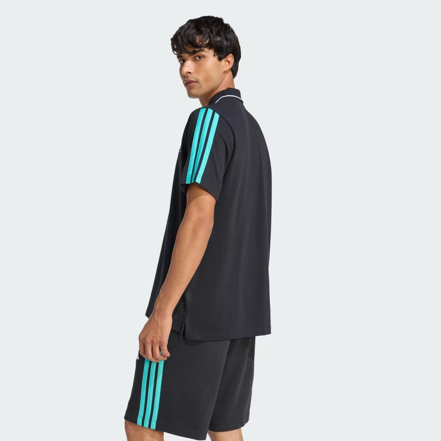 Camisa adidas Polo Mercedes AMG Petronas Masculina - Foto 2