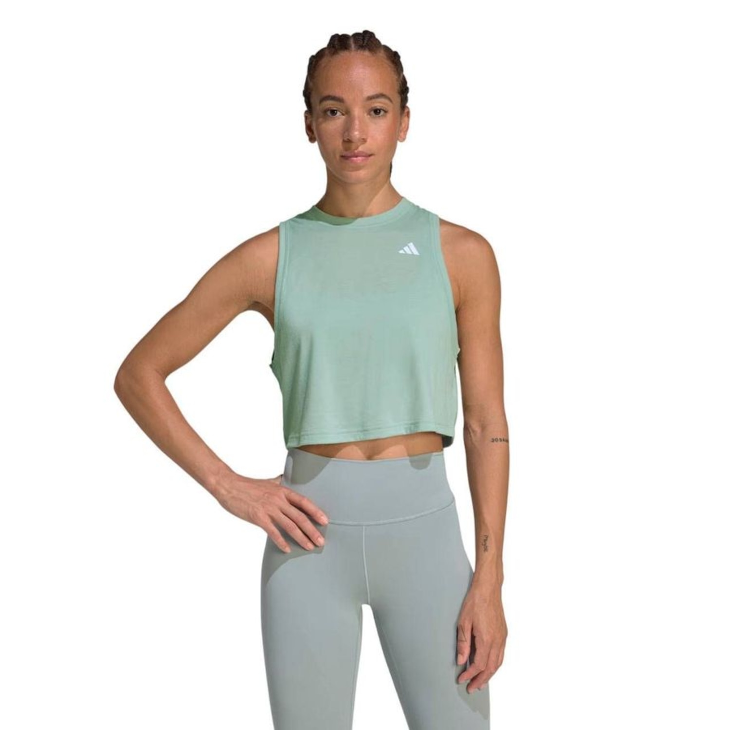 Camiseta Regata Essentials adidas Feminino - Foto 1