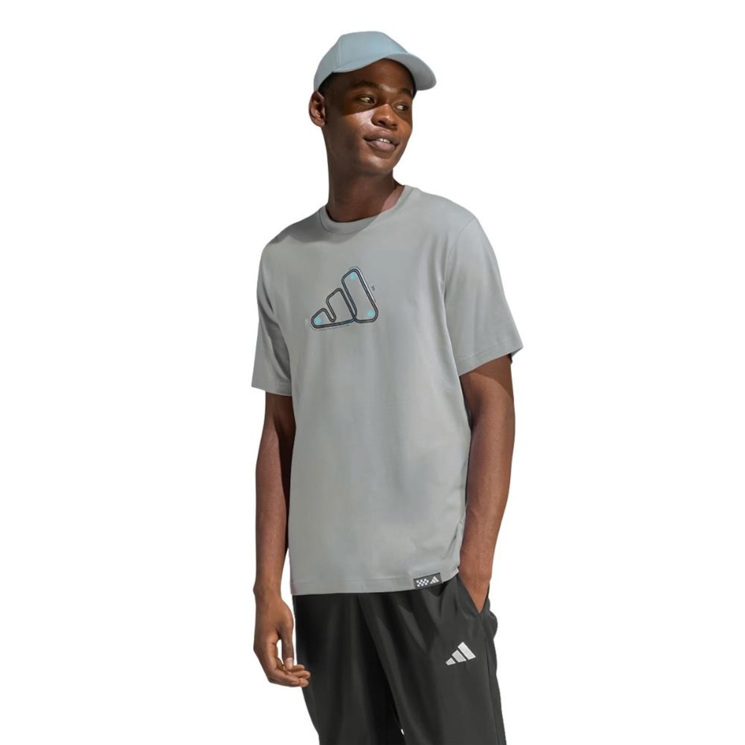 Camiseta adidas Motorsport Track Masculina - Foto 1