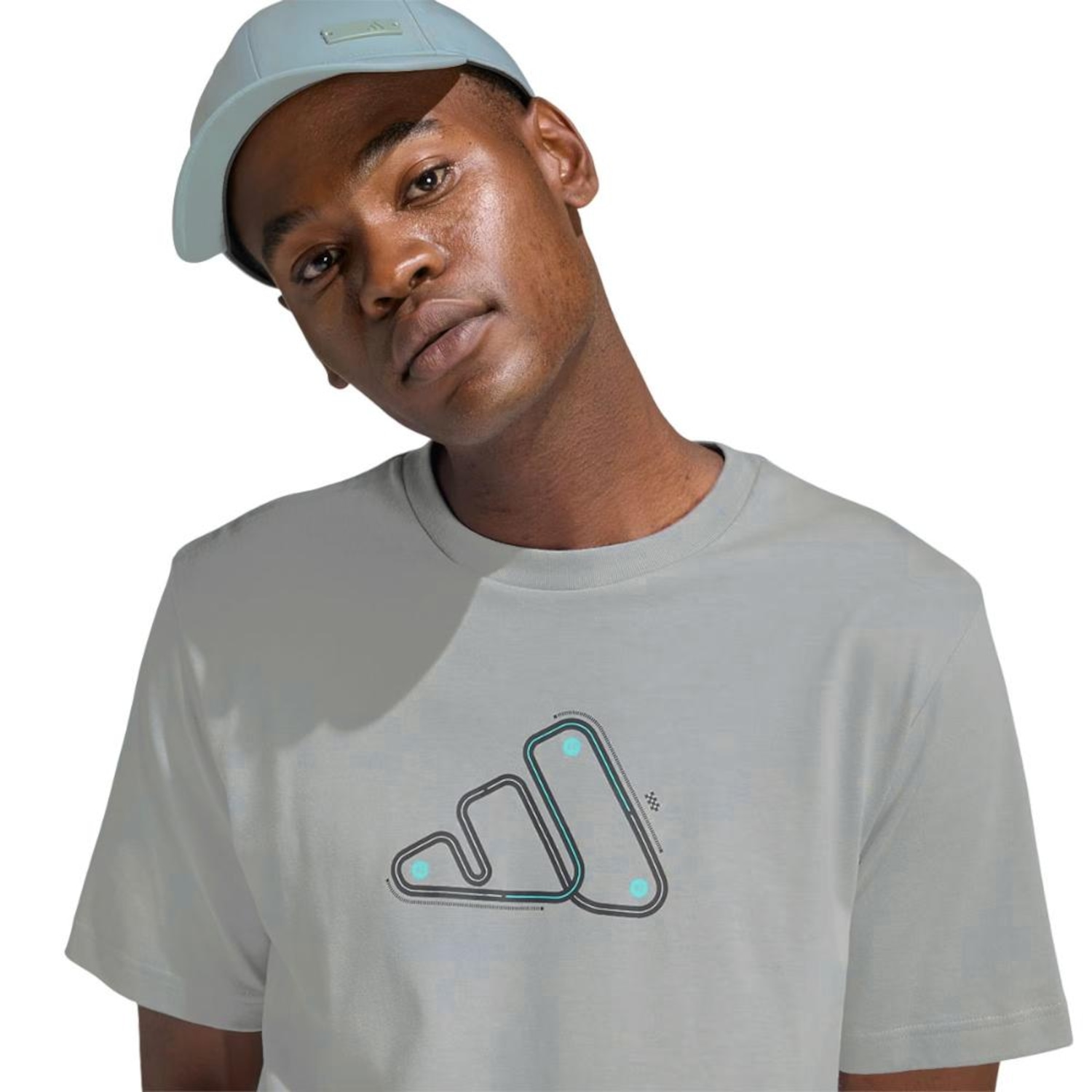 Camiseta adidas Motorsport Track Masculina - Foto 3