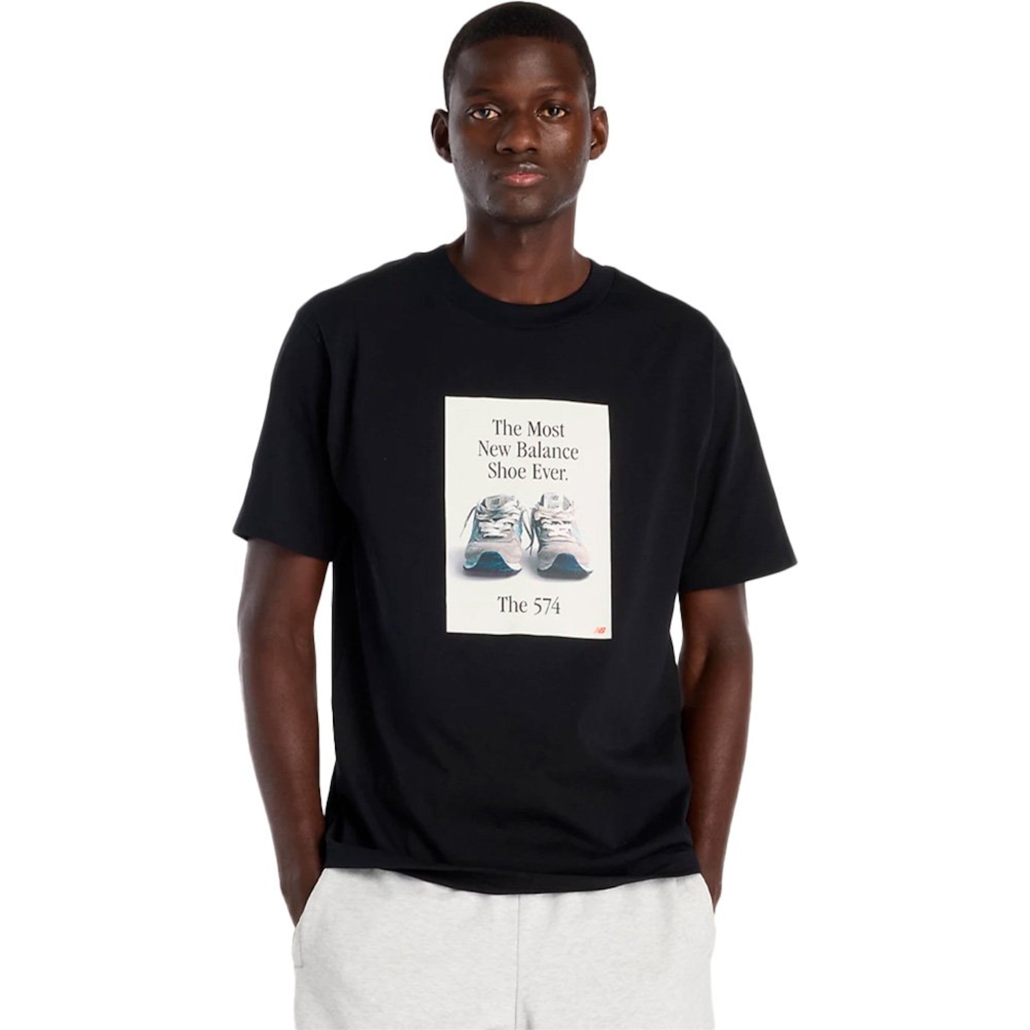 Camiseta New Balance 574 Masculino - Foto 1